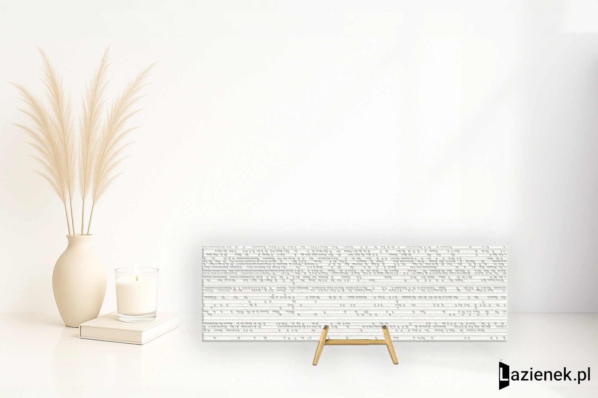 Colorker Verona White matowa 31.6x100 cm gr. 10 mm - płytka rektyfikowana / 224095