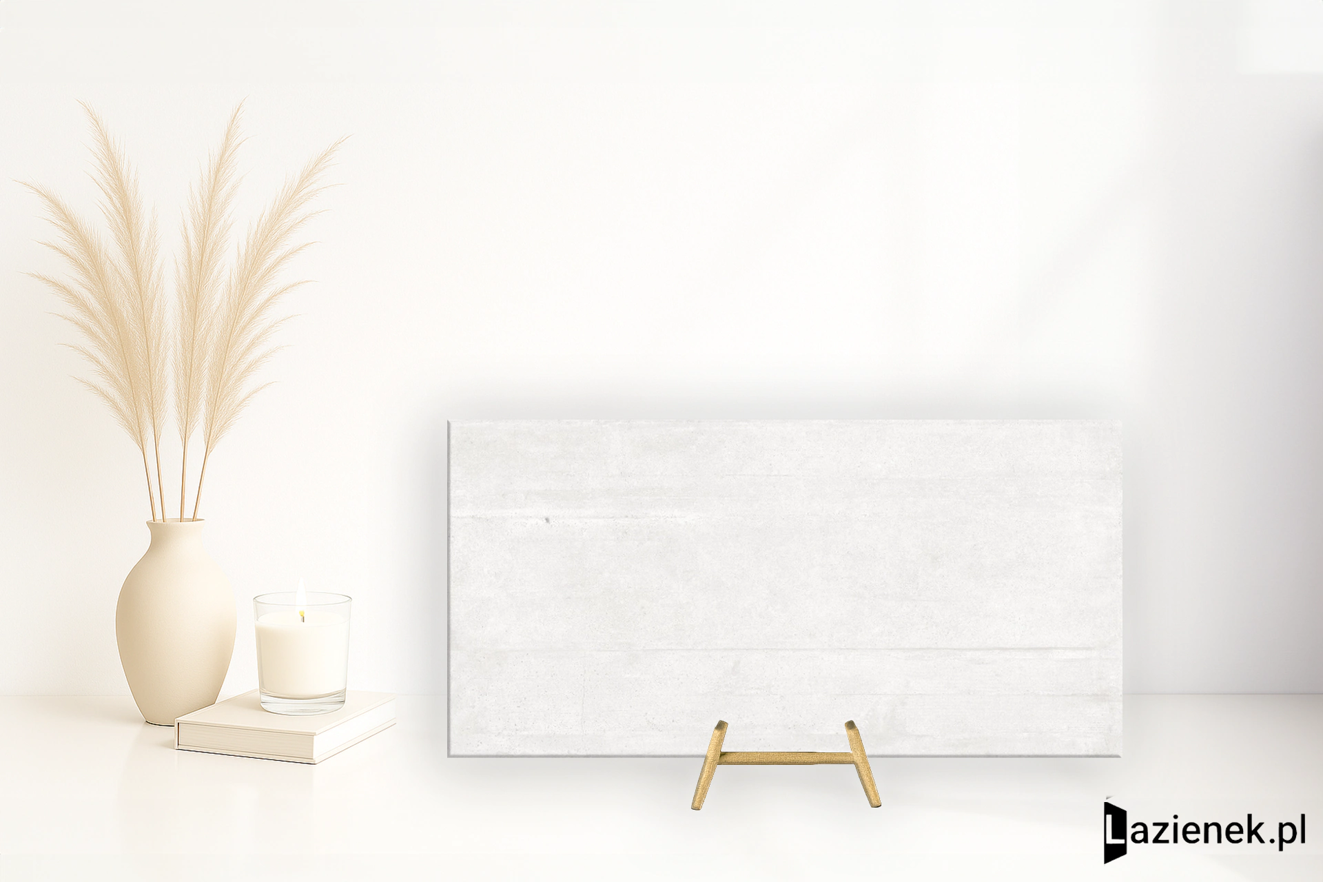 Colorker Ragnar White matowa 59.5x119.2 cm gr. 10 mm - płytka rektyfikowana / 227748
