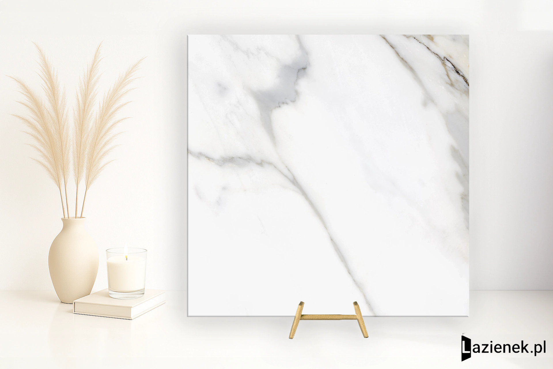 Colorker Calacatta Gold White matowa 59.5x59.5 cm gr. 10 mm - płytka rektyfikowana / 223587