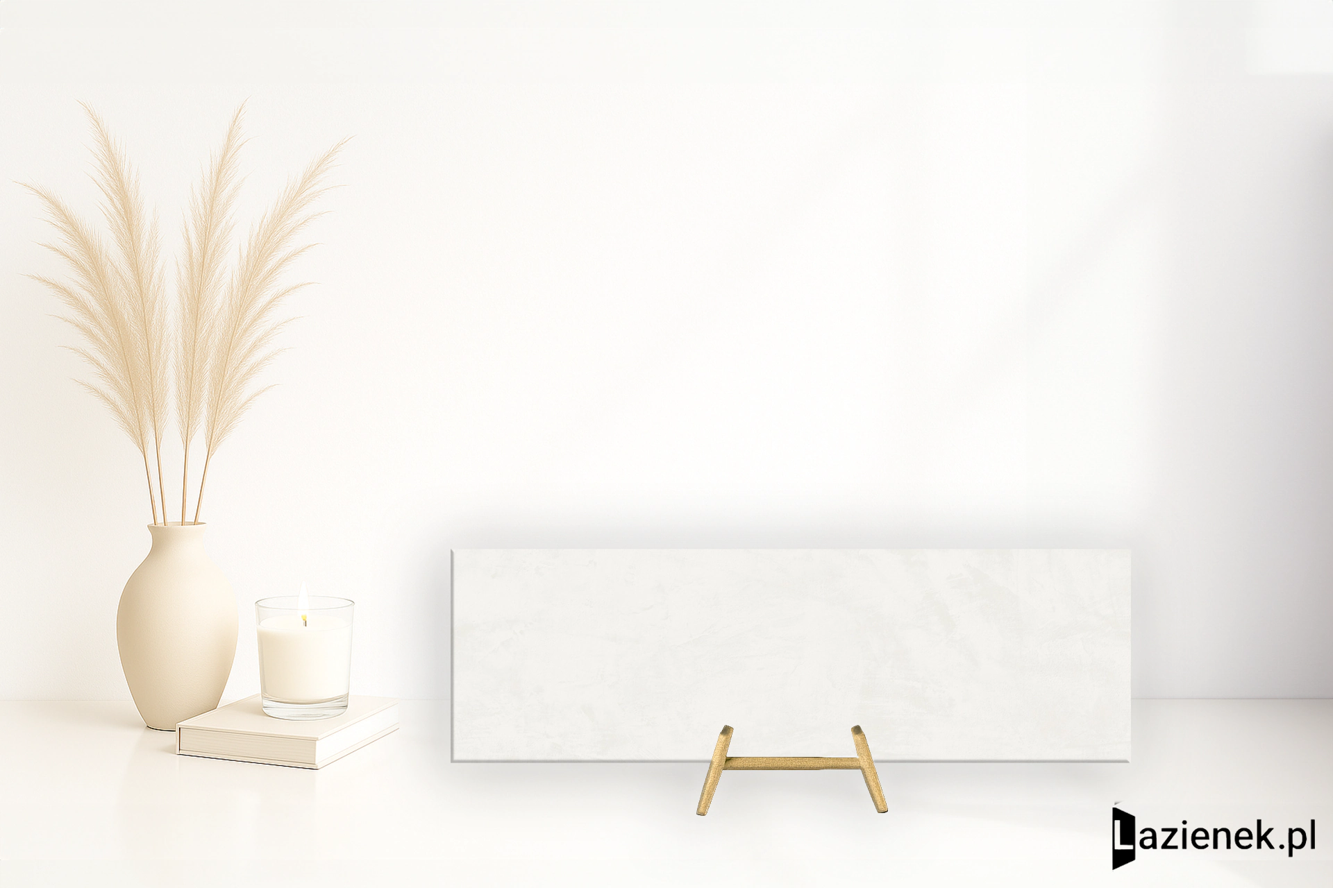 Colorker Enya White matowa 31.6x100 cm gr. 10 mm - płytka rektyfikowana / 230407