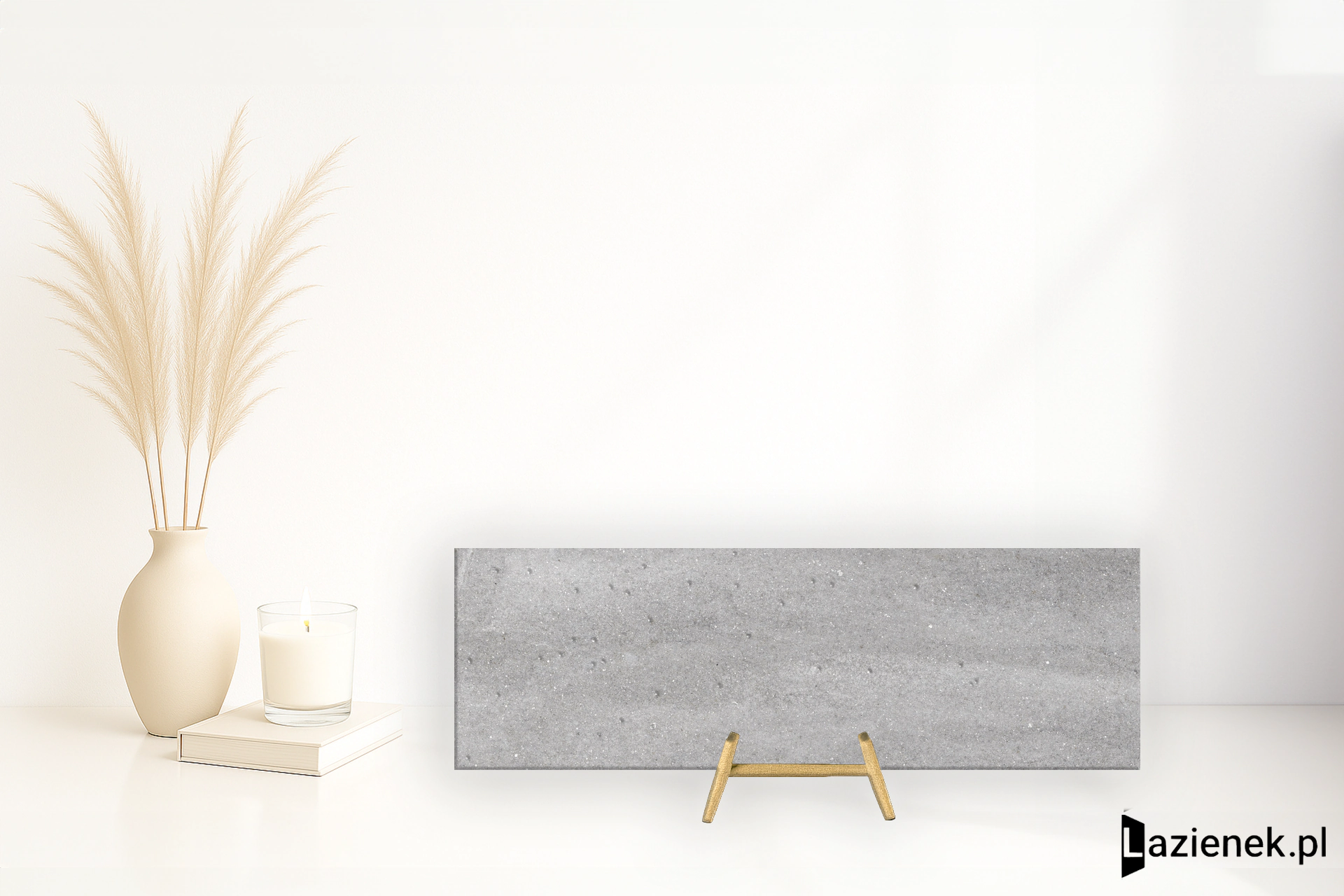 Colorker Kawaii Grey matowa 31.6x100 cm gr. 10 mm - płytka rektyfikowana / 222289