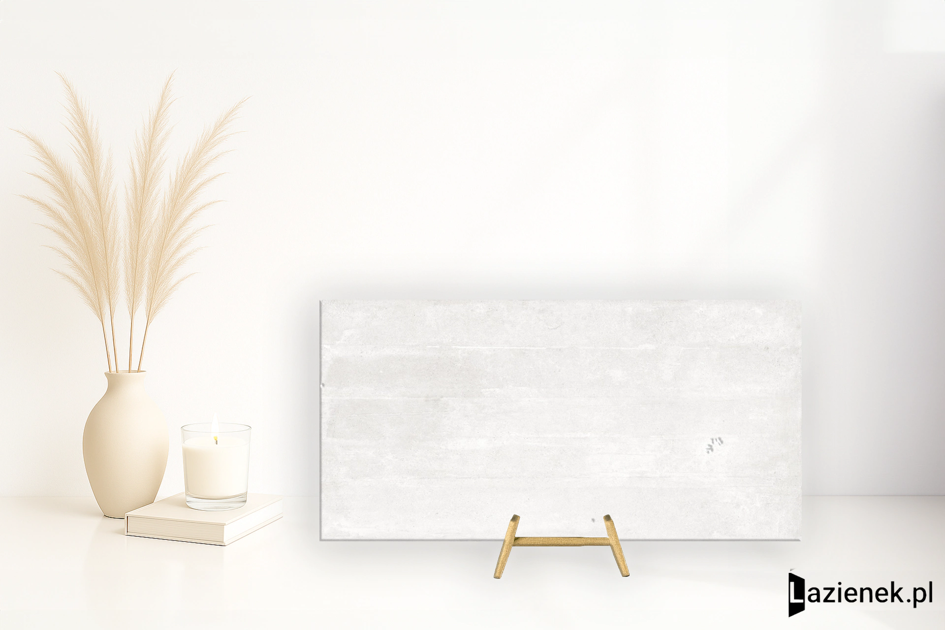 Colorker Ragnar White antypoślizgowa 59.5x119.2 cm gr. 10 mm - płytka rektyfikowana / 227754