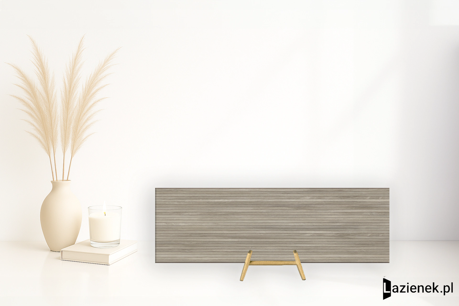 Colorker Linnear Olive matowa 31.6x100 cm gr. 10 mm - płytka rektyfikowana / 221148