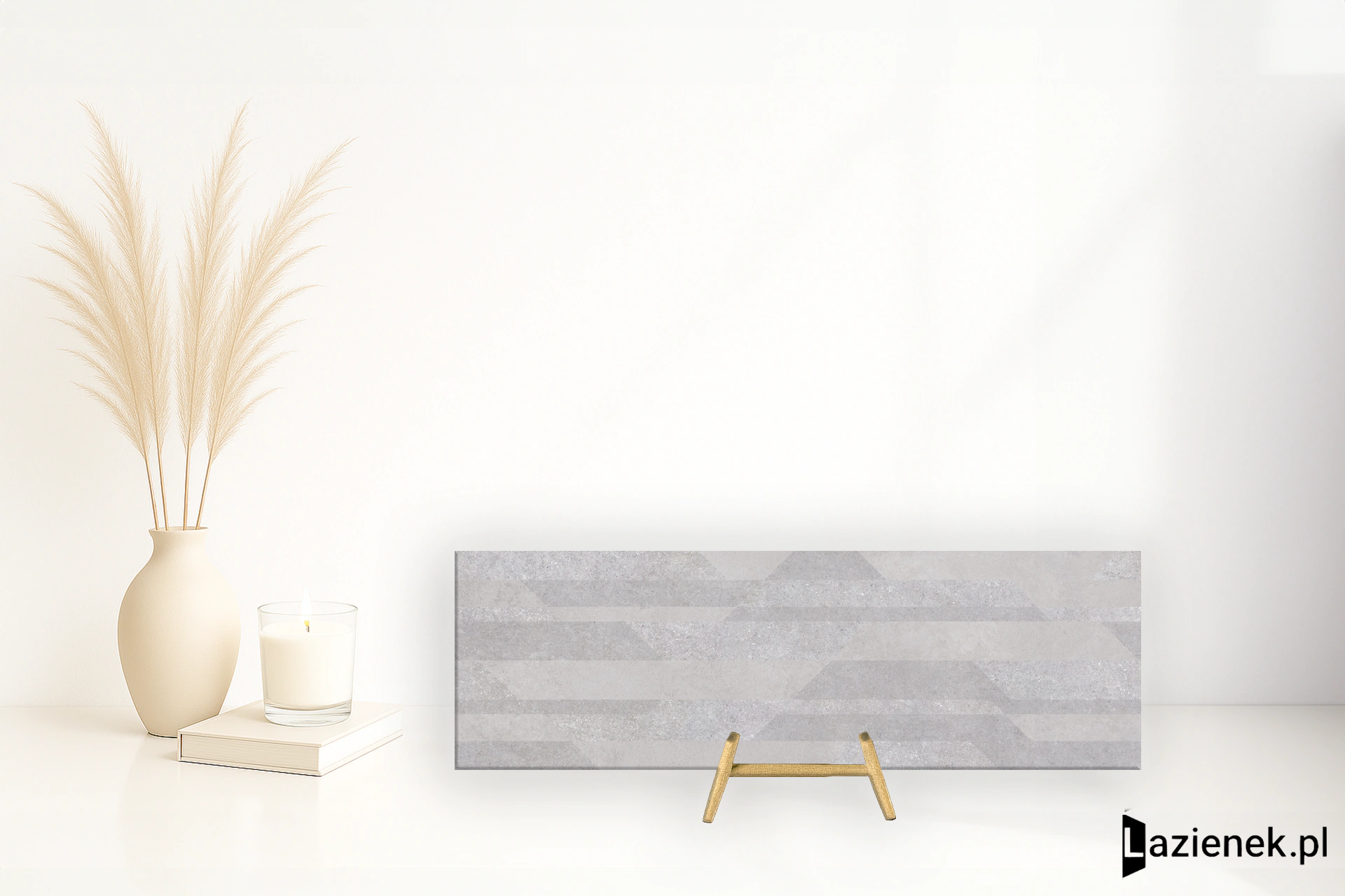 Colorker Neolitick Grey matowa 31.6x100 cm gr. 10 mm - płytka rektyfikowana / 216053