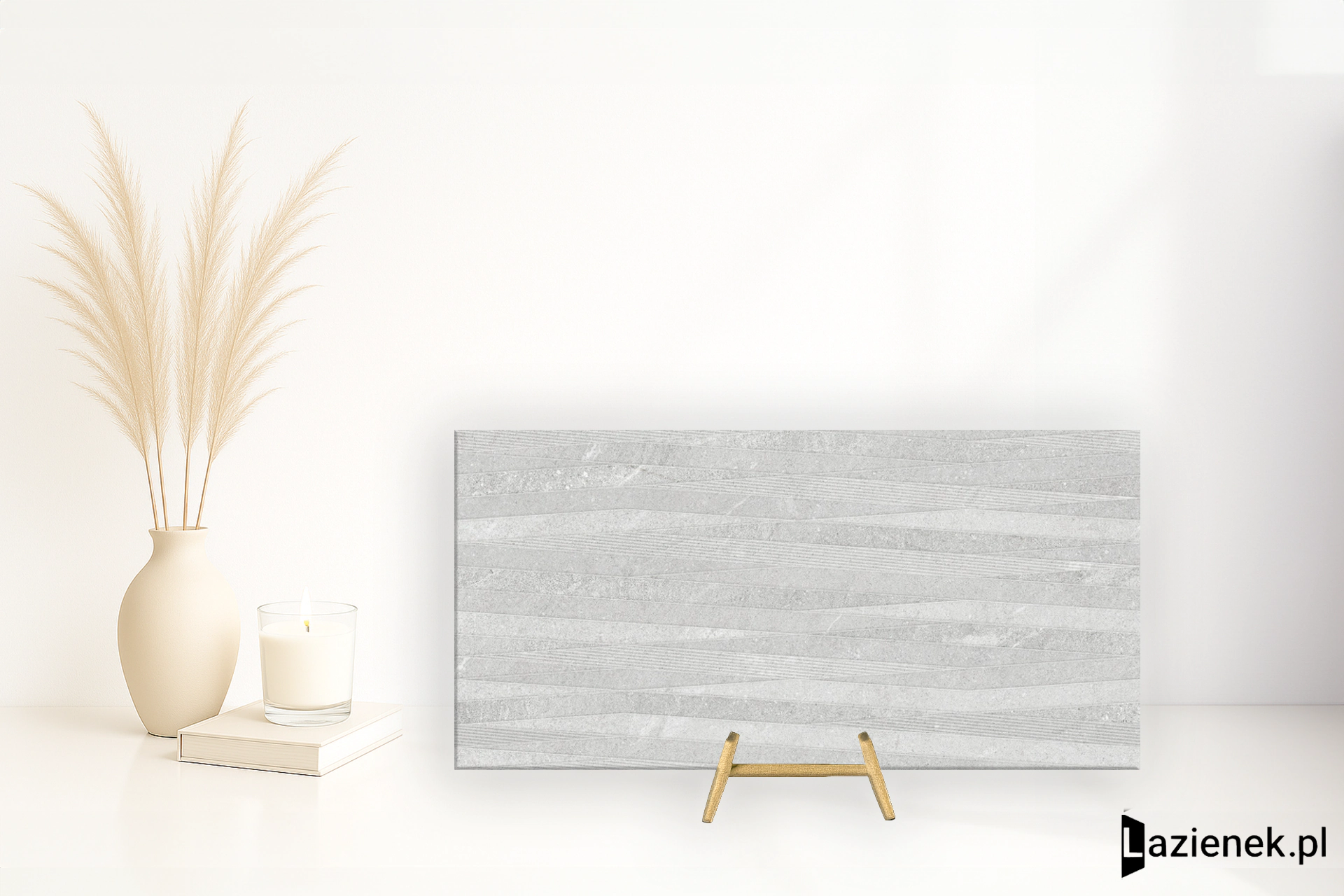Colorker Dhara Ash błyszcząca 29.5x59.5 cm gr. 10 mm - płytka rektyfikowana / 230250