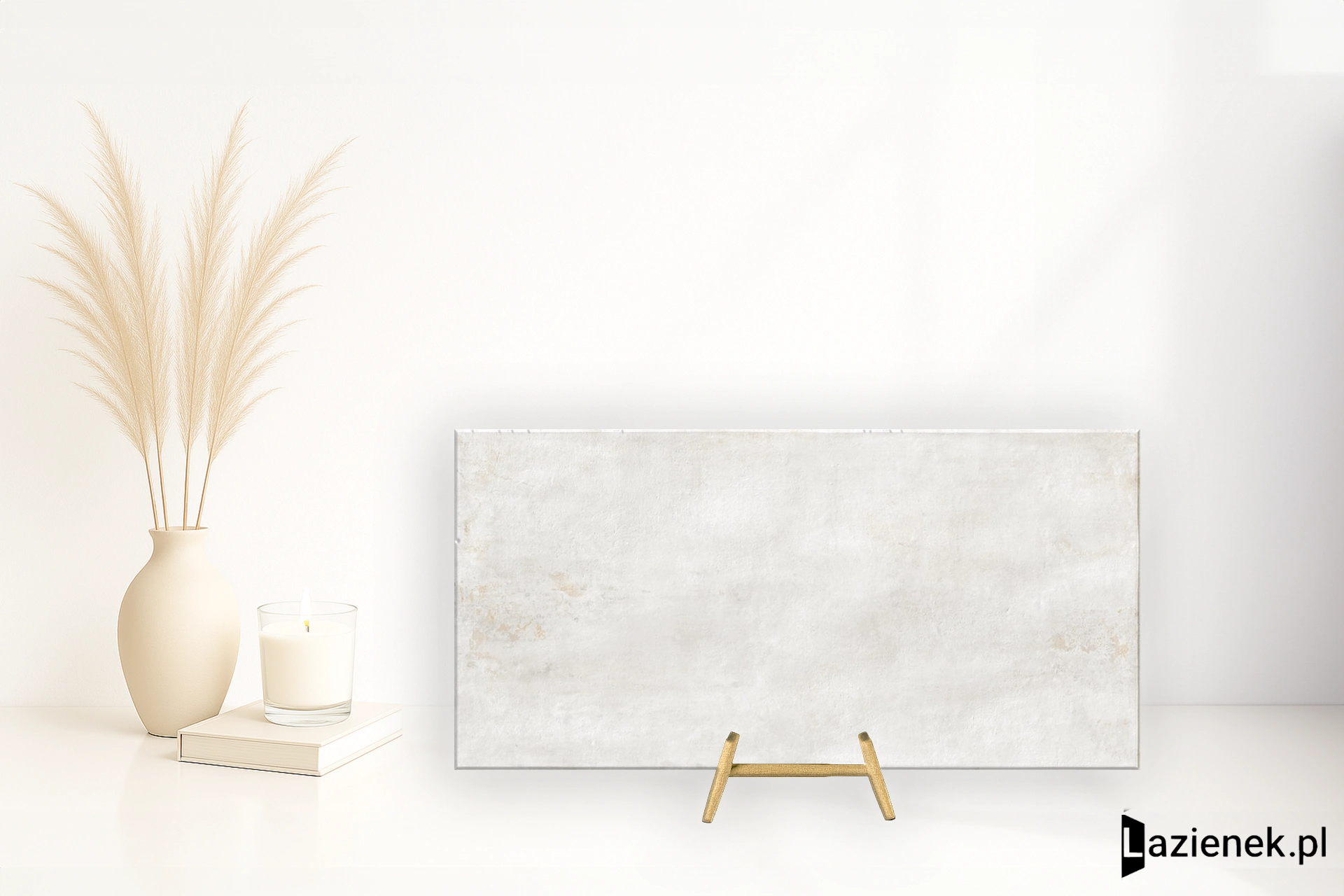 Colorker Nuance White błyszcząca 29.5x59.5 cm gr. 10 mm - płytka rektyfikowana / 227766