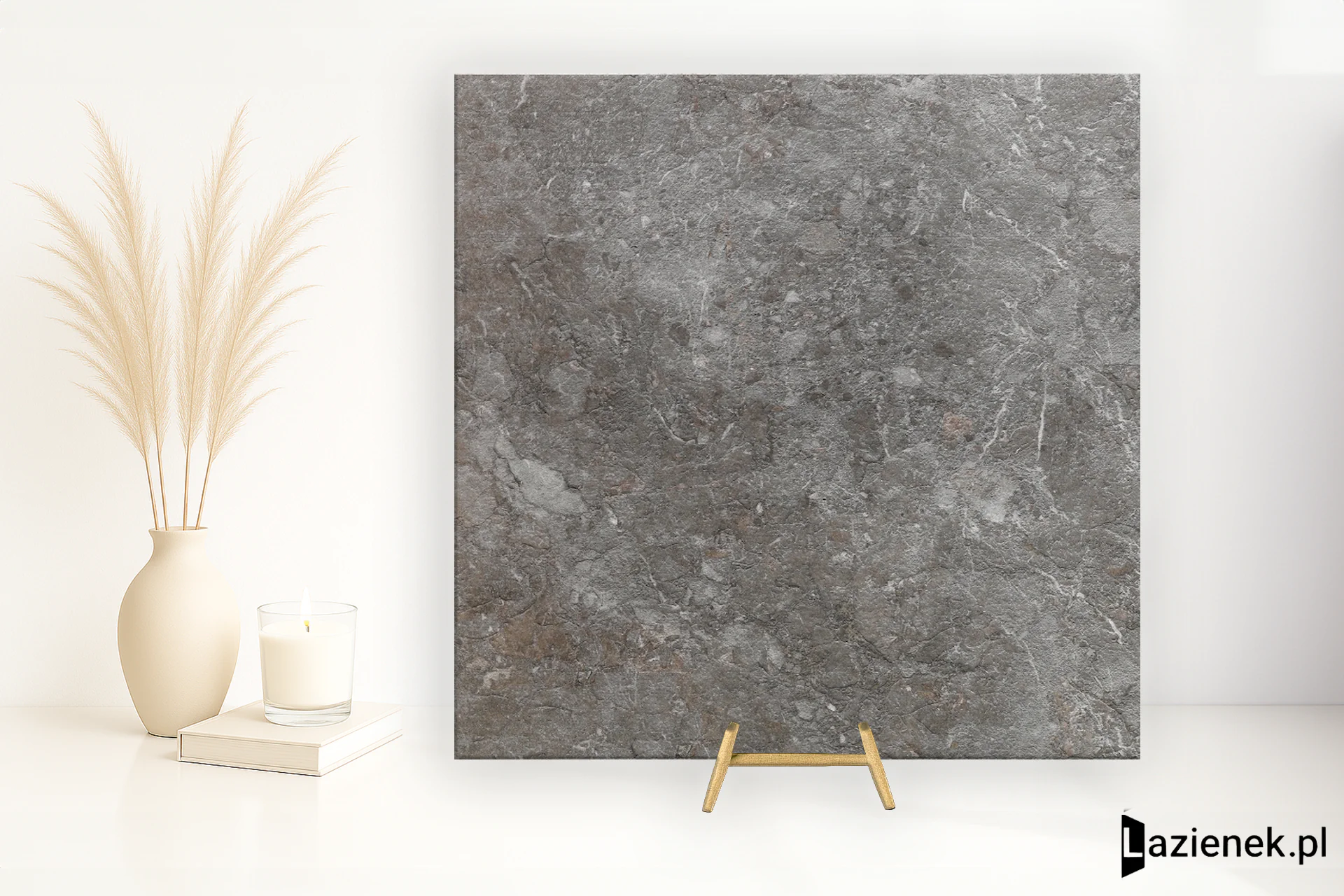 Delconca Stone Edition Breccia Grey podwyższona odporność 60x60 cm gr. 9 mm - płytka rektyfikowana / G9SE05R