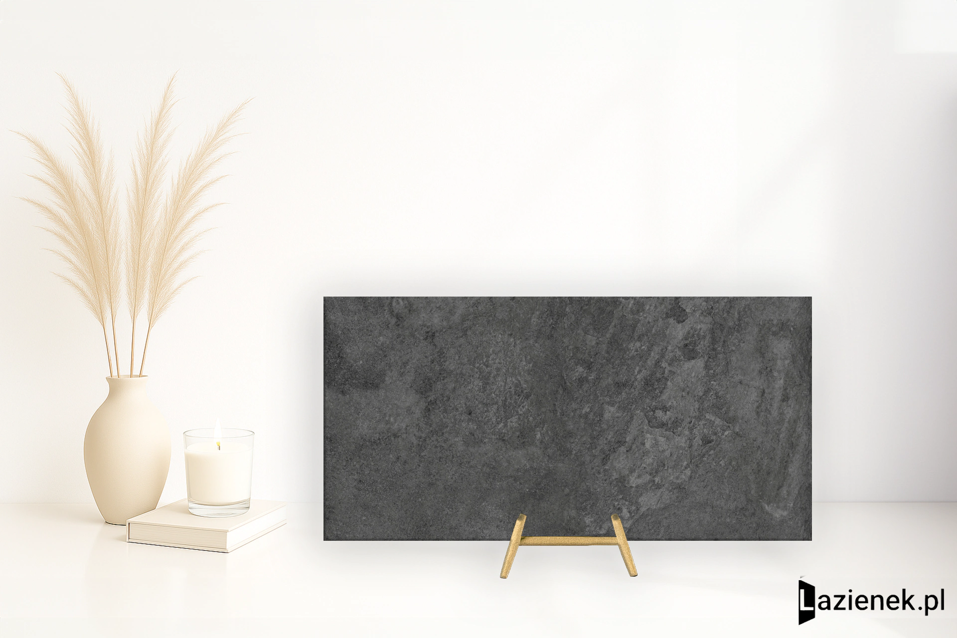 Delconca Lavaredo Antracite antypoślizgowa 20x40 cm gr. 9 mm - płytka rektyfikowana / GGLA08GRI