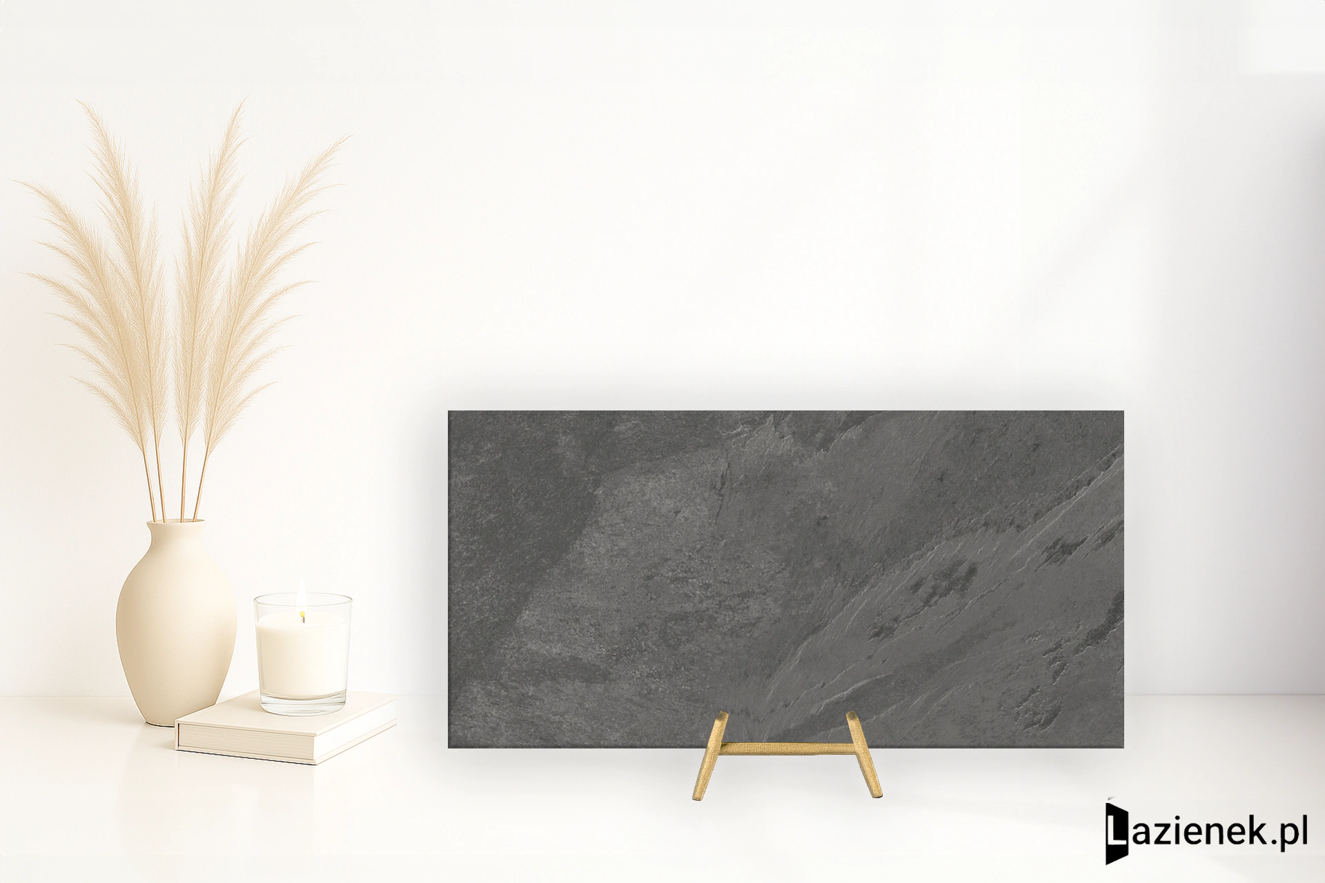 Delconca Nesting Antracite podwyższona odporność 30x60 cm gr. 9 mm - płytka rektyfikowana / G8NS08R