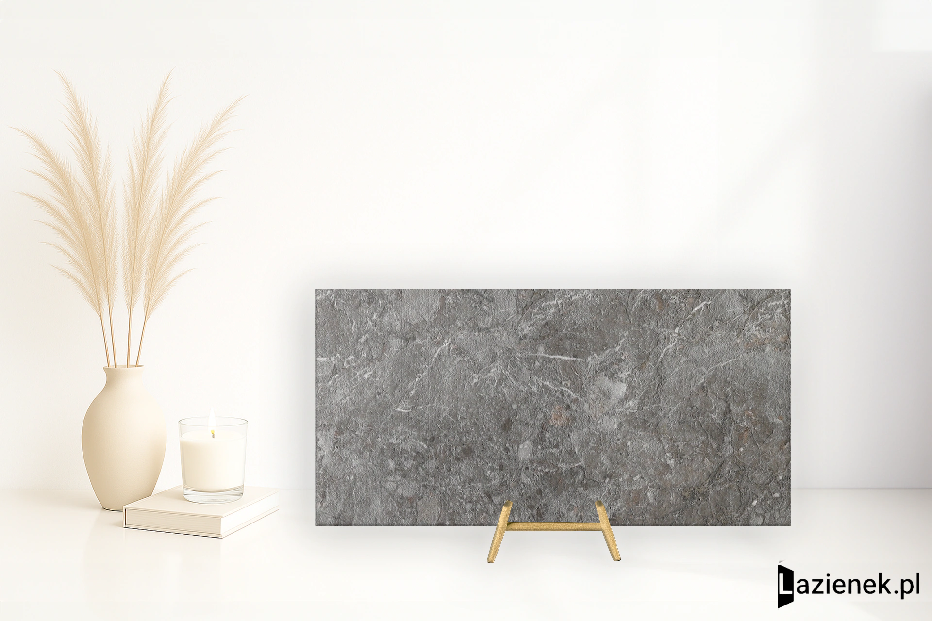 Delconca Stone Edition Breccia Grey podwyższona odporność 60x120 cm gr. 9 mm - płytka rektyfikowana / GCSE05R