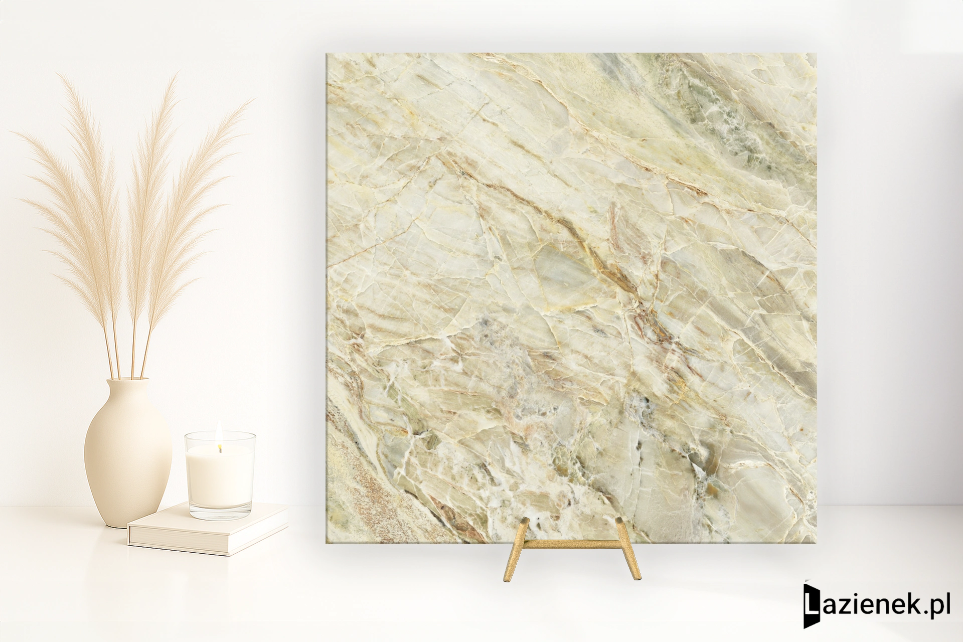 Delconca Premiere Paradise wysoki połysk 120x120 cm gr. 9 mm - płytka rektyfikowana / GRPM01S