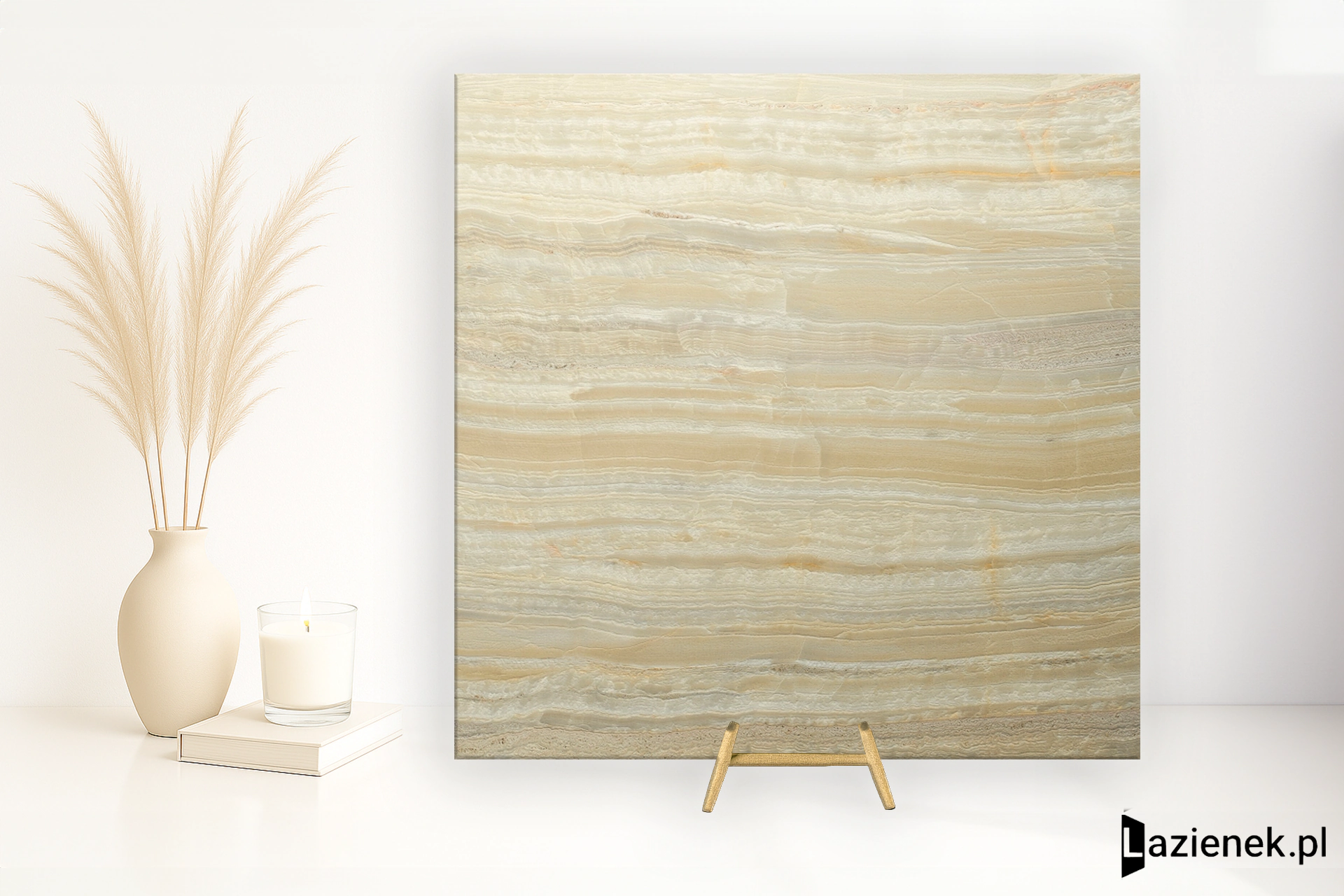 Delconca Marble Edition Onice Verde podwyższona odporność 120x120 cm gr. 9 mm - płytka rektyfikowana / GRME03R