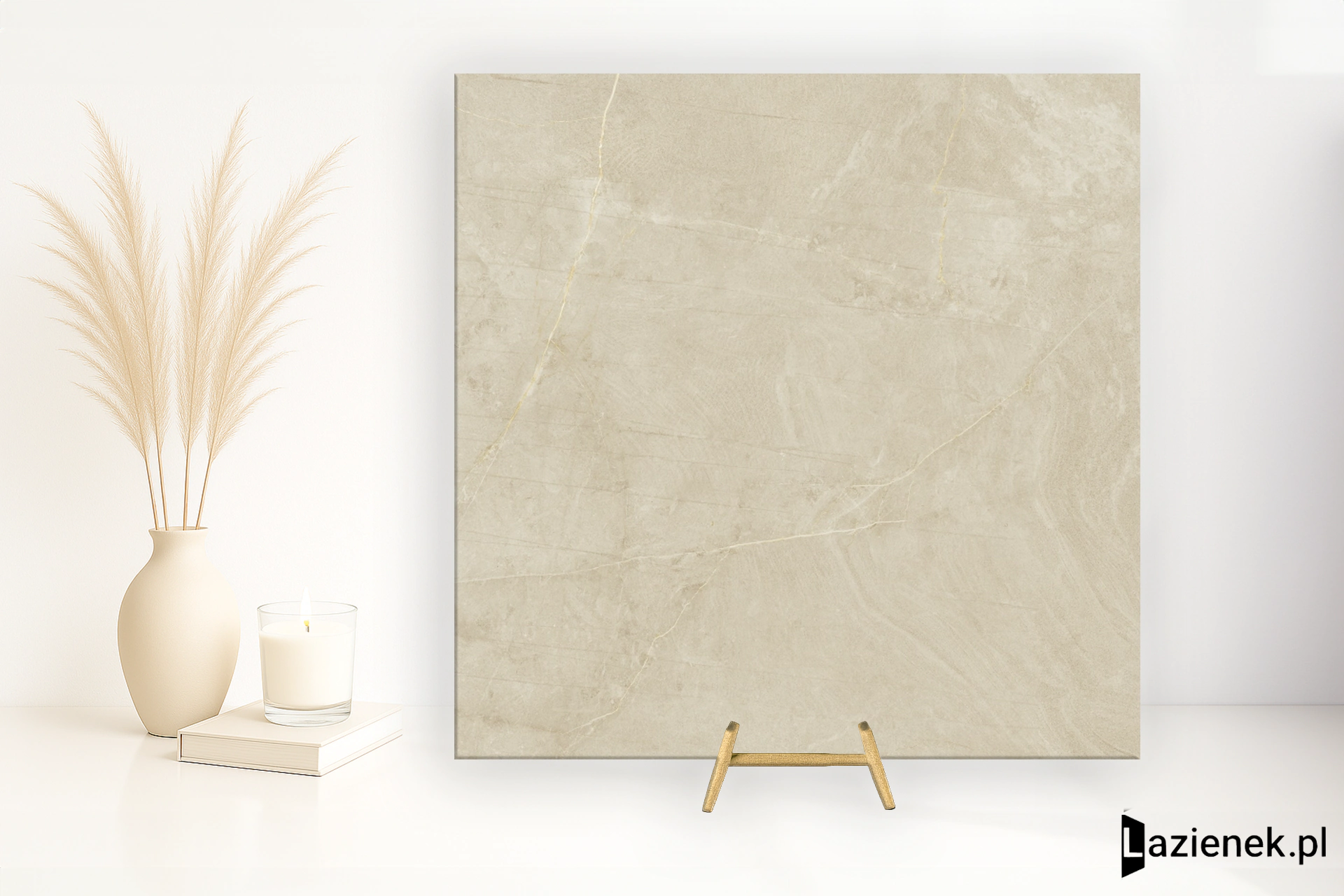 Delconca Gardena Beige podwyższona odporność 80x80 cm gr. 9 mm - płytka rektyfikowana / GTGR01R