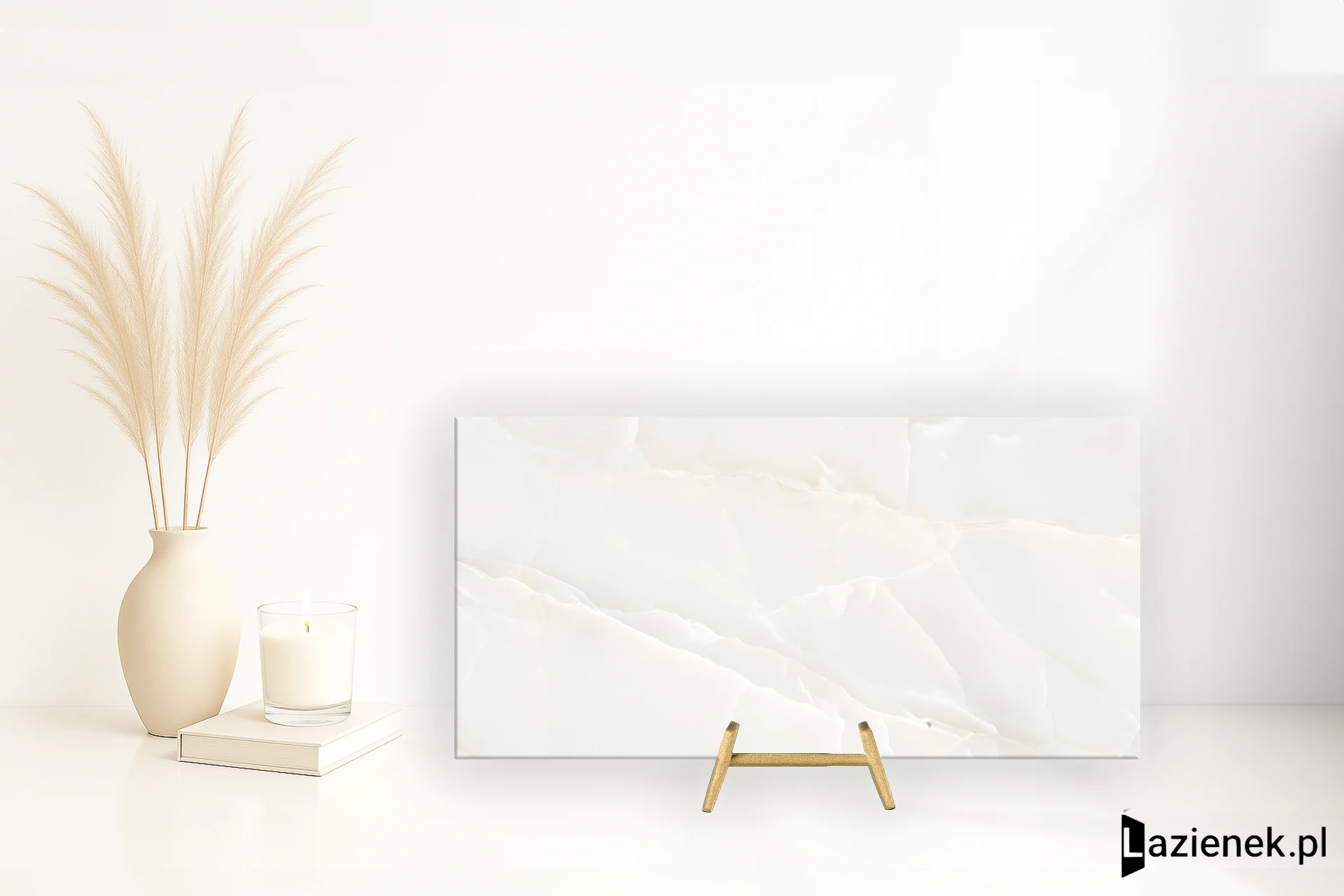 Emil Tele Di Marmo Onyx Onyx Ivory wysoki połysk 60x120 cm gr. 10 mm - płytka rektyfikowana / EKTP
