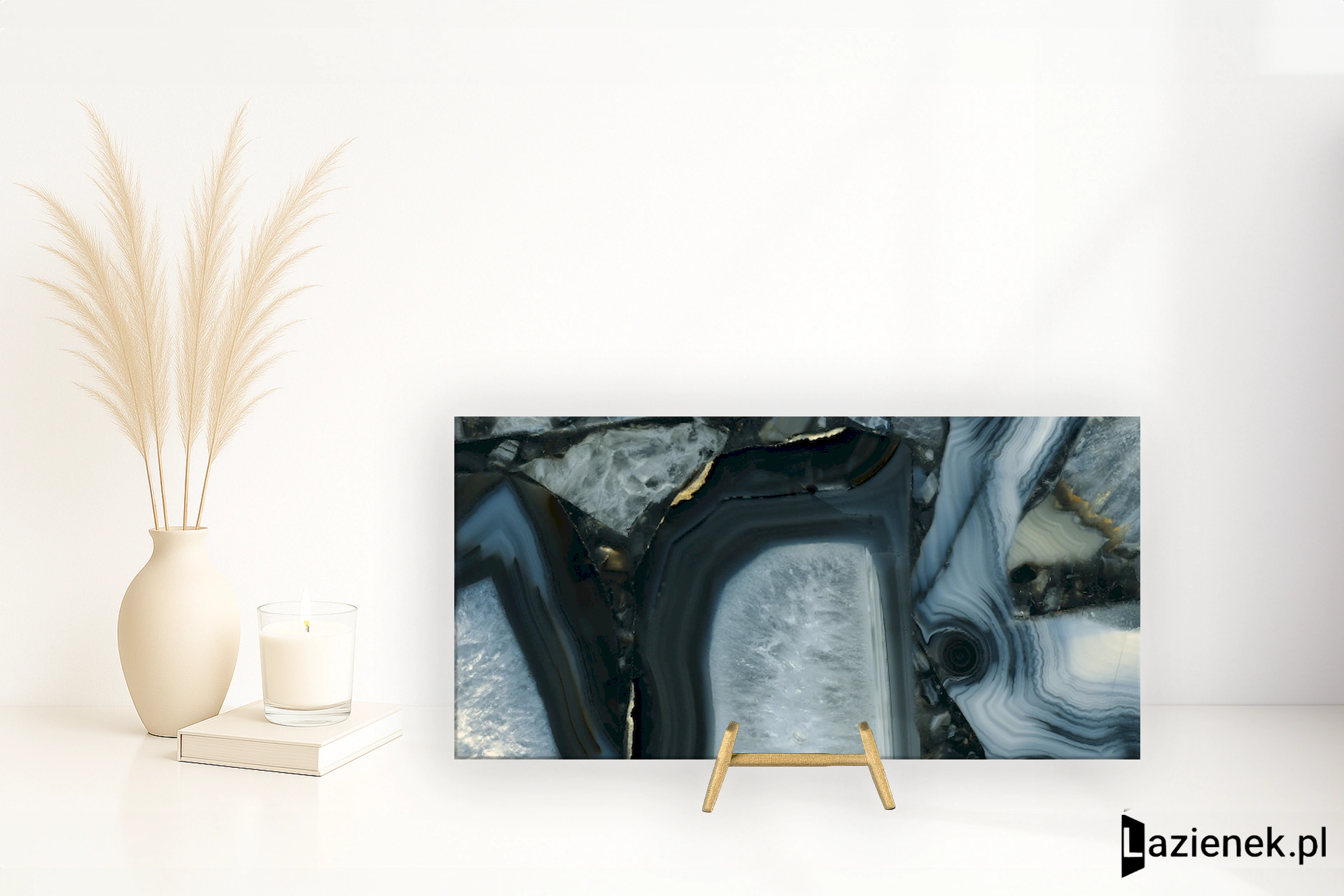 Emil Tele Di Marmo Precious Agate Azure wysoki połysk 60x120 cm gr. 10 mm - płytka rektyfikowana / ELN4