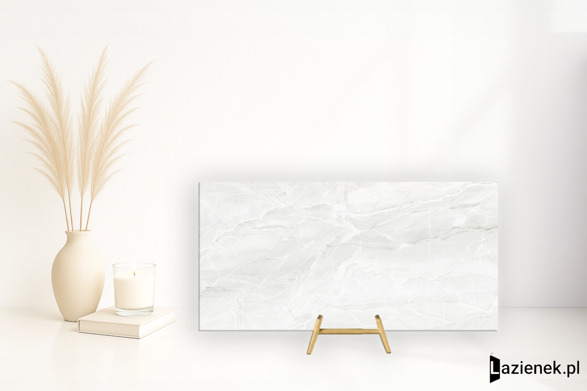 Emil Tele Di Marmo Selection White Paradise wysoki połysk 60x120 cm gr. 10 mm - płytka rektyfikowana / EJW4