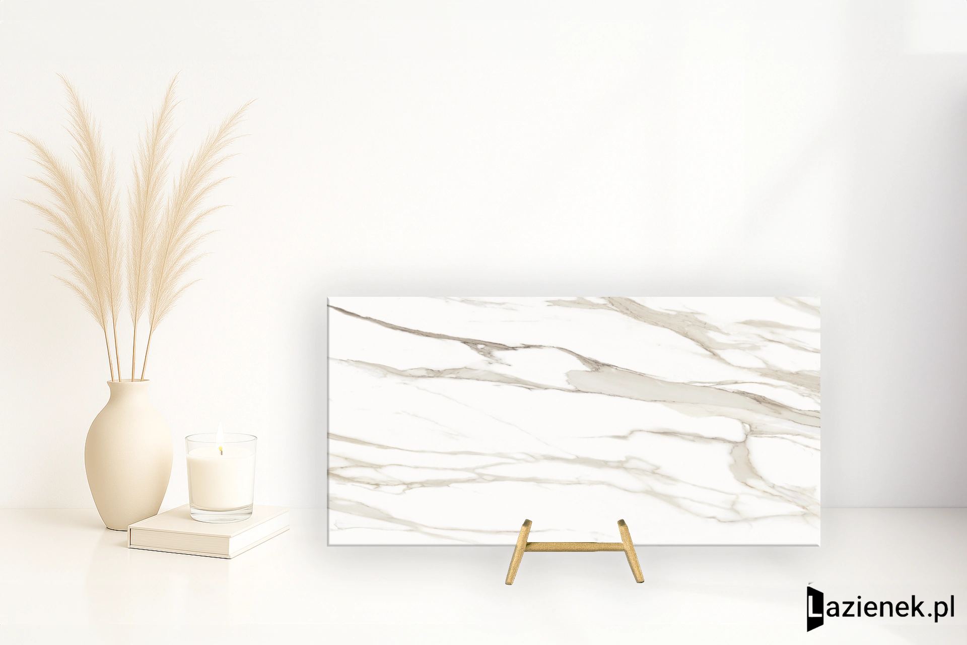 Emil Tele Di Marmo Reloaded Calacatta Gold Canova naturalna 30x60 cm gr. 10 mm - płytka rektyfikowana / E0EX