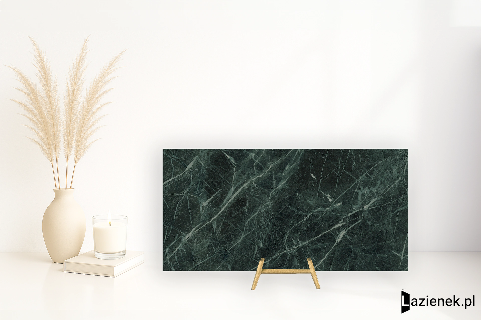Emil Tele Di Marmo Revolution Verde Saint Denis wysoki połysk 60x120 cm gr. 10 mm - płytka rektyfikowana / EHA9