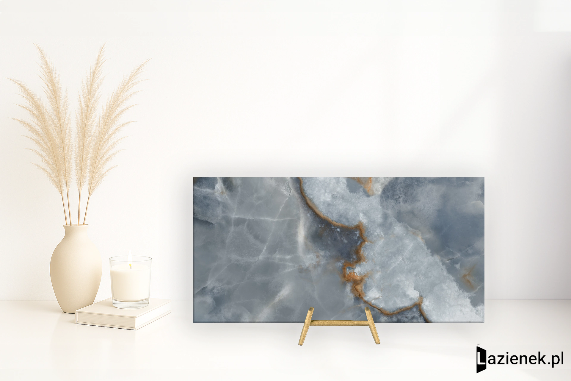 Emil Tele Di Marmo Onyx Onyx Blue jedwabista R10 60x120 cm gr. 10 mm - płytka rektyfikowana / EKTD