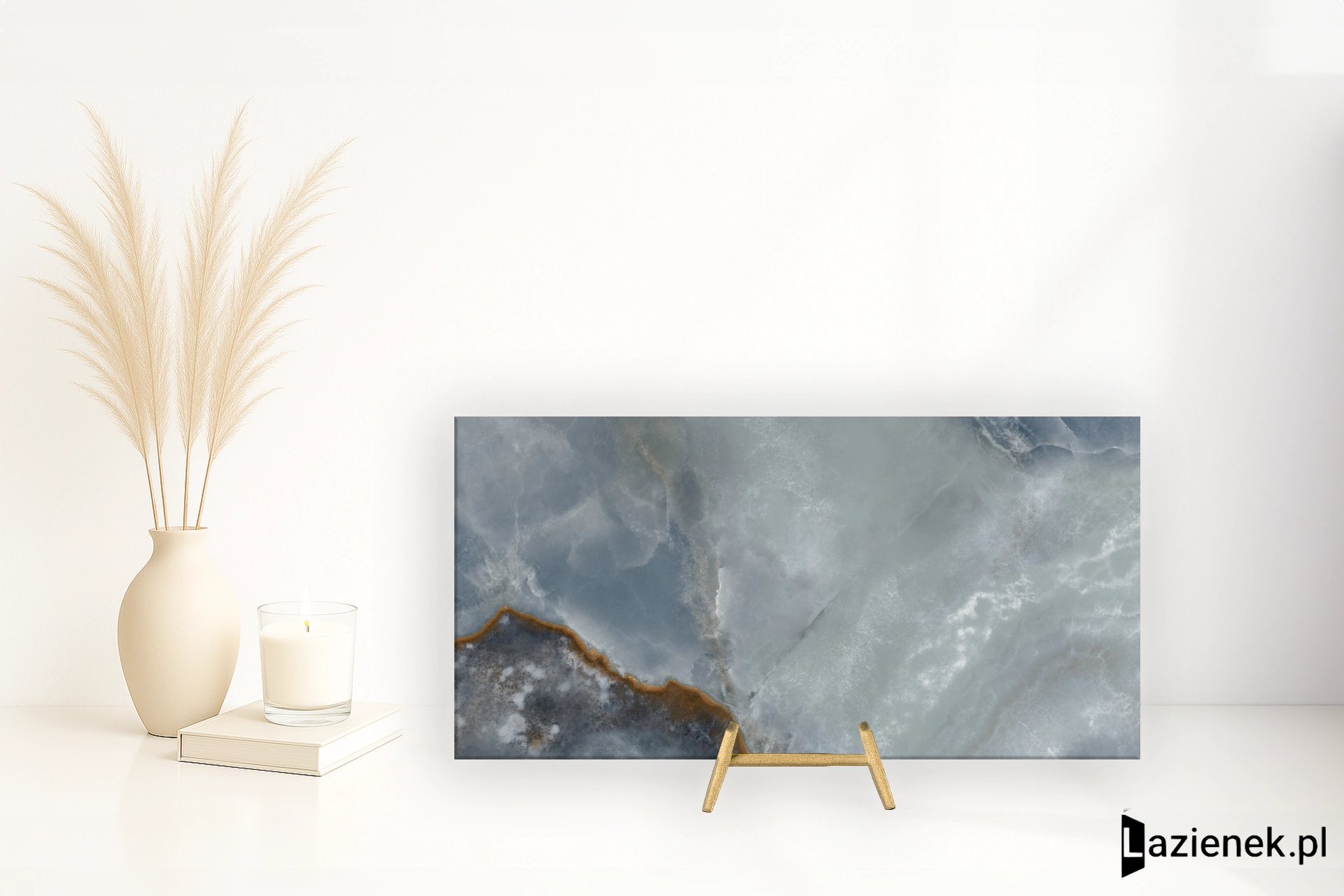 Emil Tele Di Marmo Onyx Onyx Blue jedwabista R10 30x60 cm gr. 10 mm - płytka rektyfikowana / EKTK