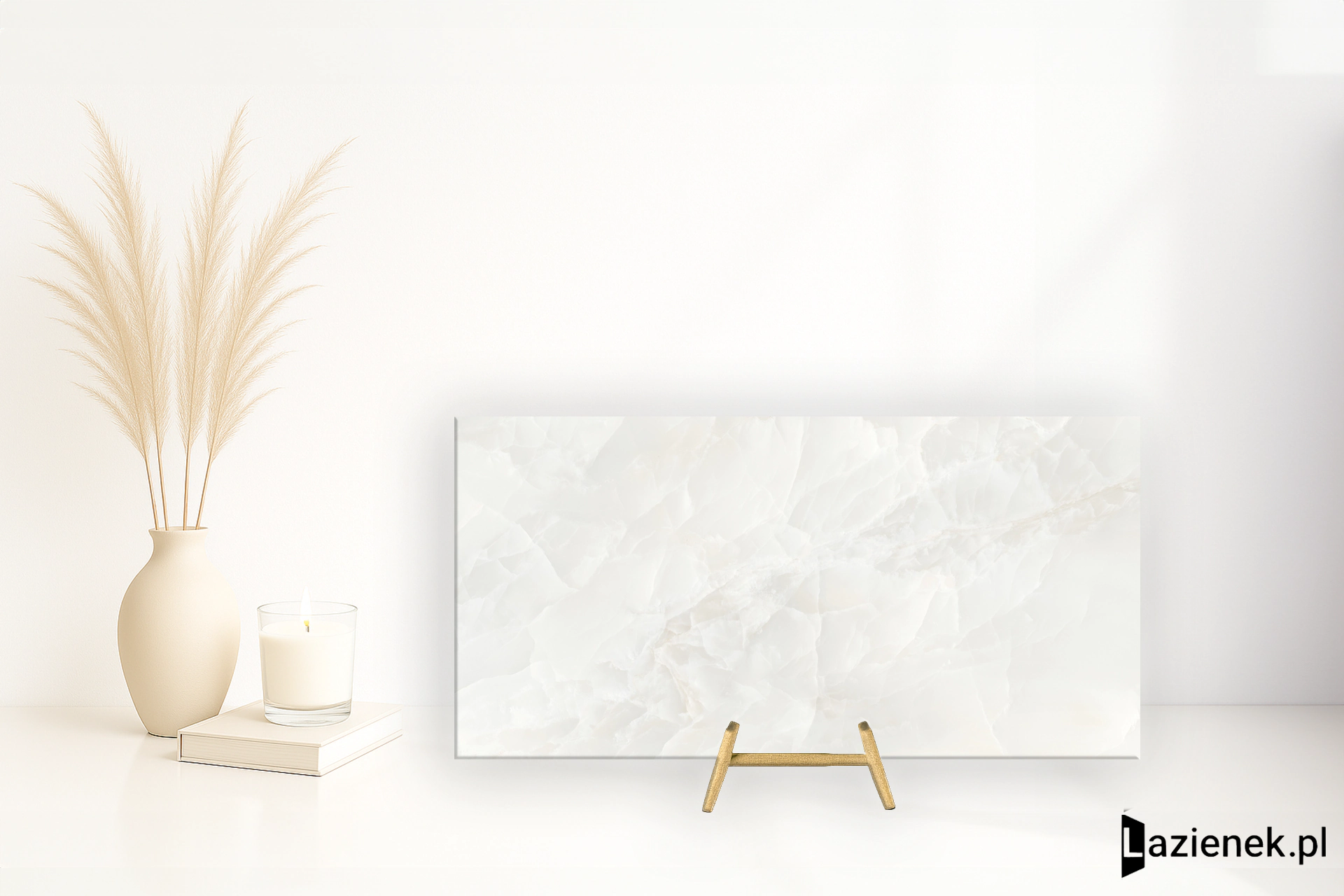 Emil Tele Di Marmo Onyx Onyx Ivory jedwabista R10 30x60 cm gr. 10 mm - płytka rektyfikowana / EKTH