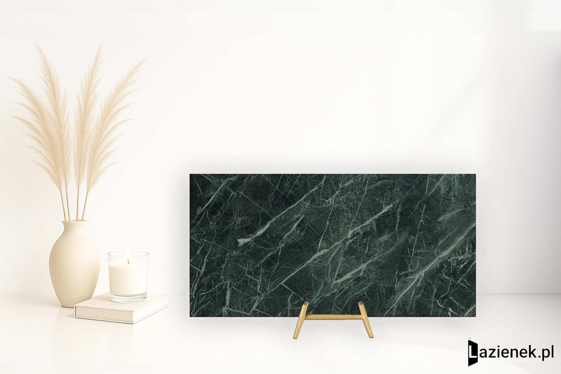 Emil Tele Di Marmo Revolution Verde Saint Denis naturalna 30x60 cm gr. 10 mm - płytka rektyfikowana / EHC6
