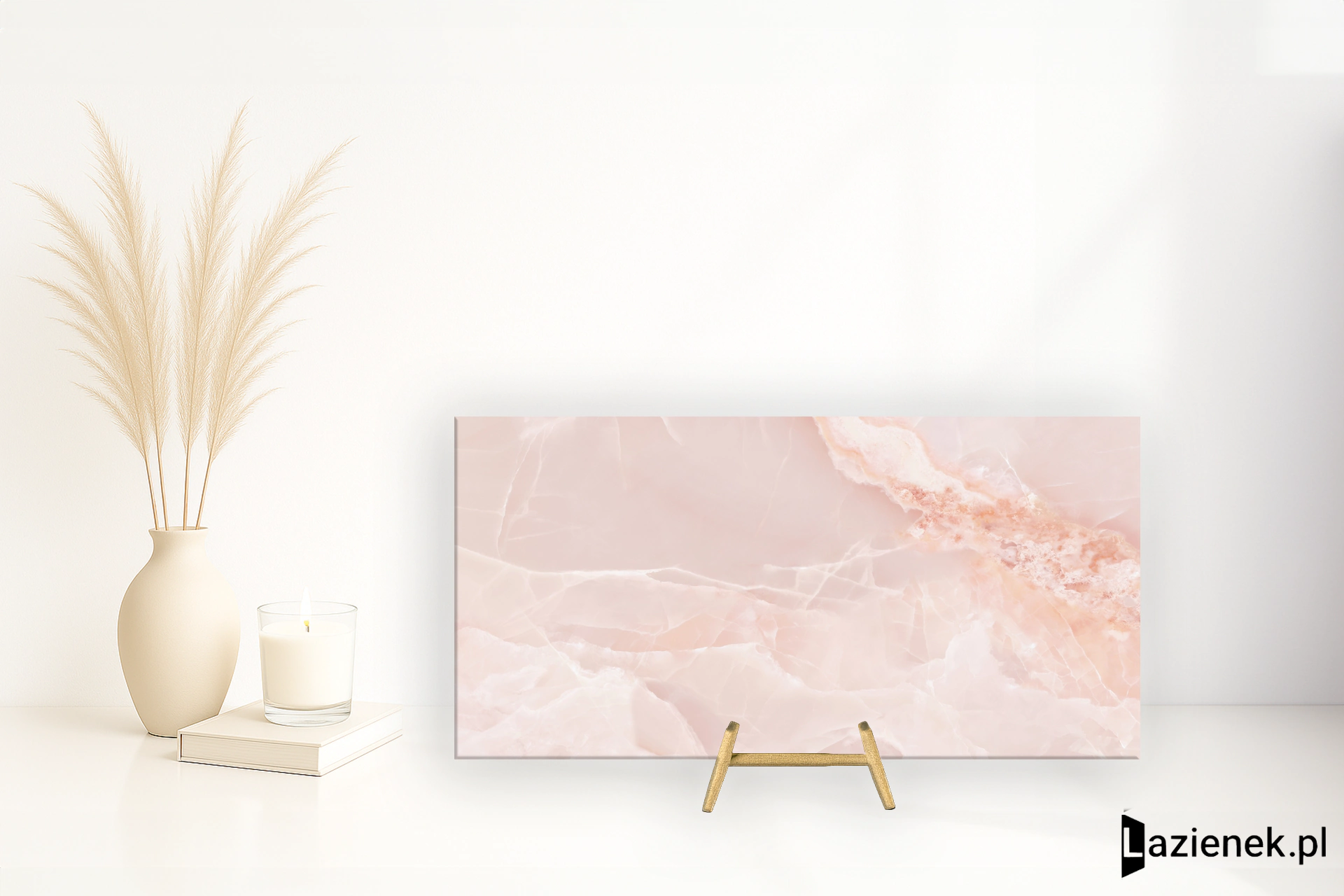 Emil Tele Di Marmo Onyx Onyx Pink wysoki połysk 30x60 cm gr. 10 mm - płytka rektyfikowana / EKTU