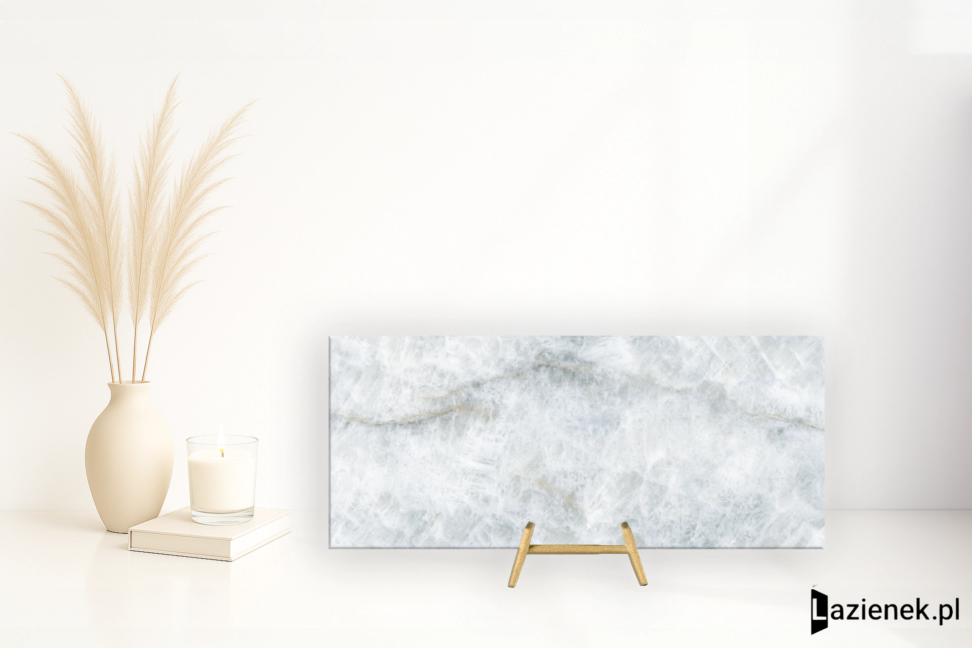 Emil Tele Di Marmo Precious Crystal Azure wysoki połysk 120x278 cm gr. 7 mm - płytka rektyfikowana / ELM4