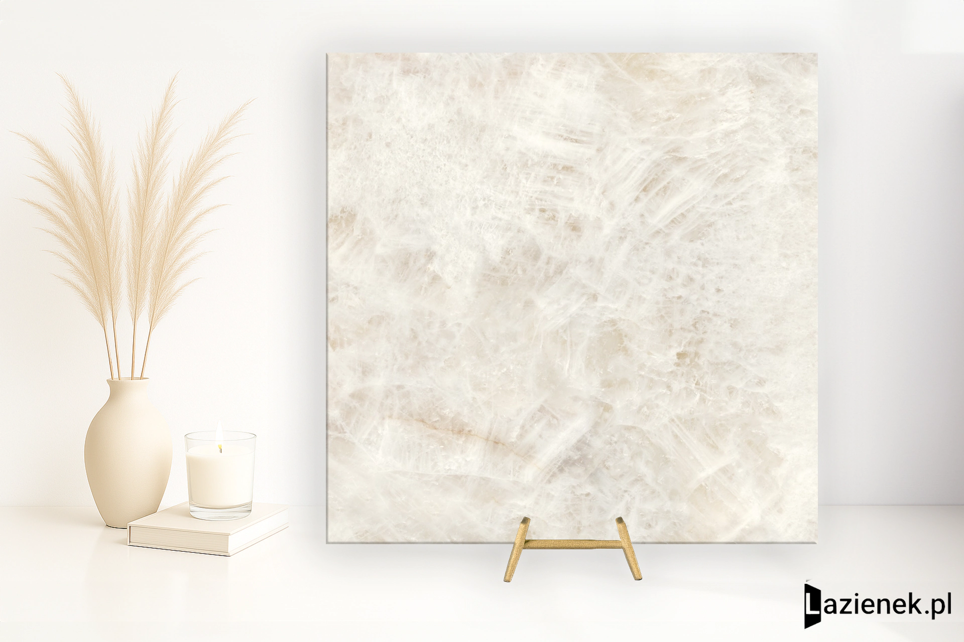 Emil Tele Di Marmo Precious Crystal Ambra wysoki połysk 120x120 cm gr. 7 mm - płytka rektyfikowana / ELM7