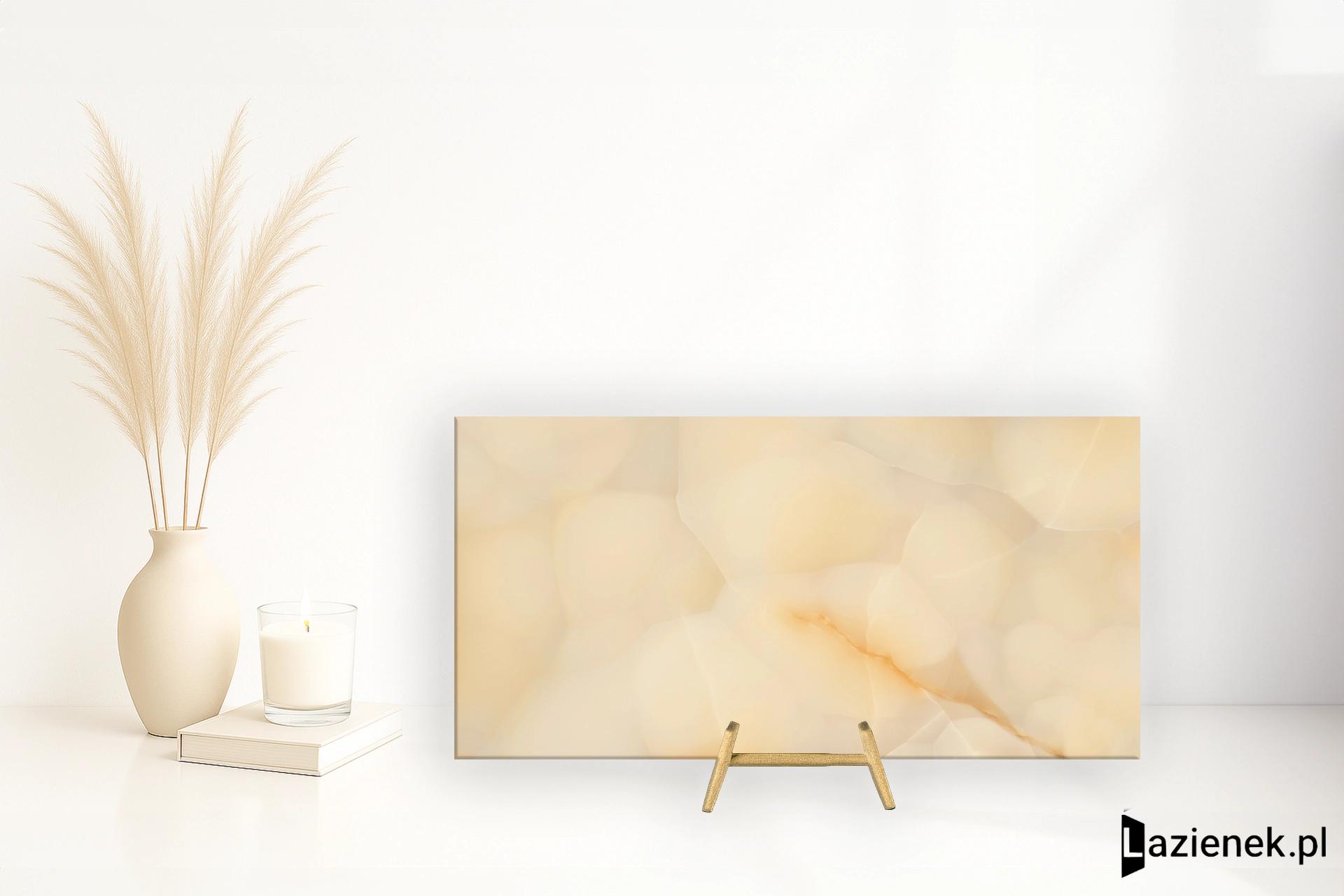Emil Tele Di Marmo Pure Onyx Onyx Miele wysoki połysk 60x120 cm gr. 9 mm - płytka rektyfikowana / EMMP