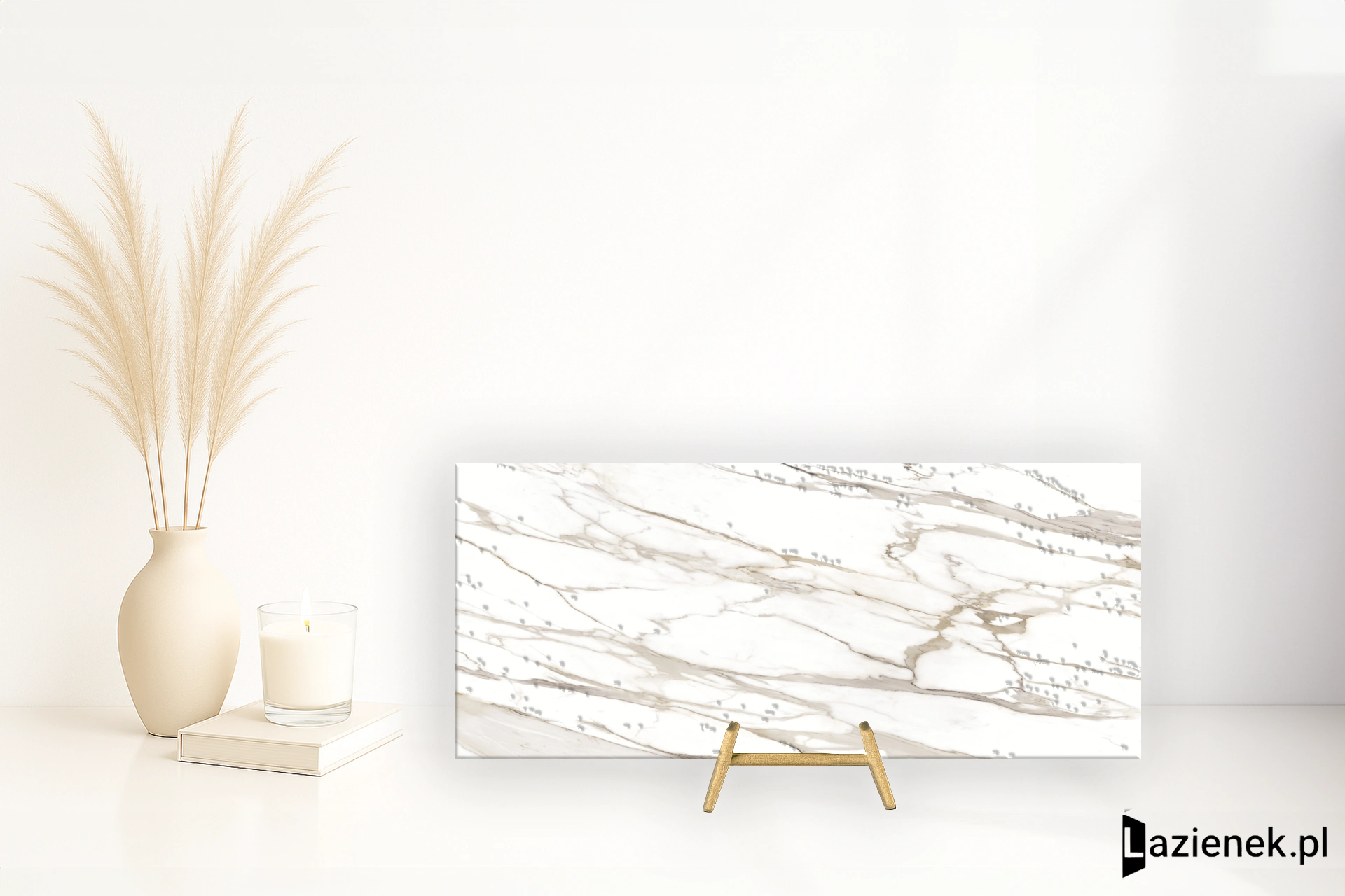 Emil Tele Di Marmo Reloaded Calacatta Gold Canova wysoki połysk 120x278 cm gr. 7 mm - płytka rektyfikowana / EJPK