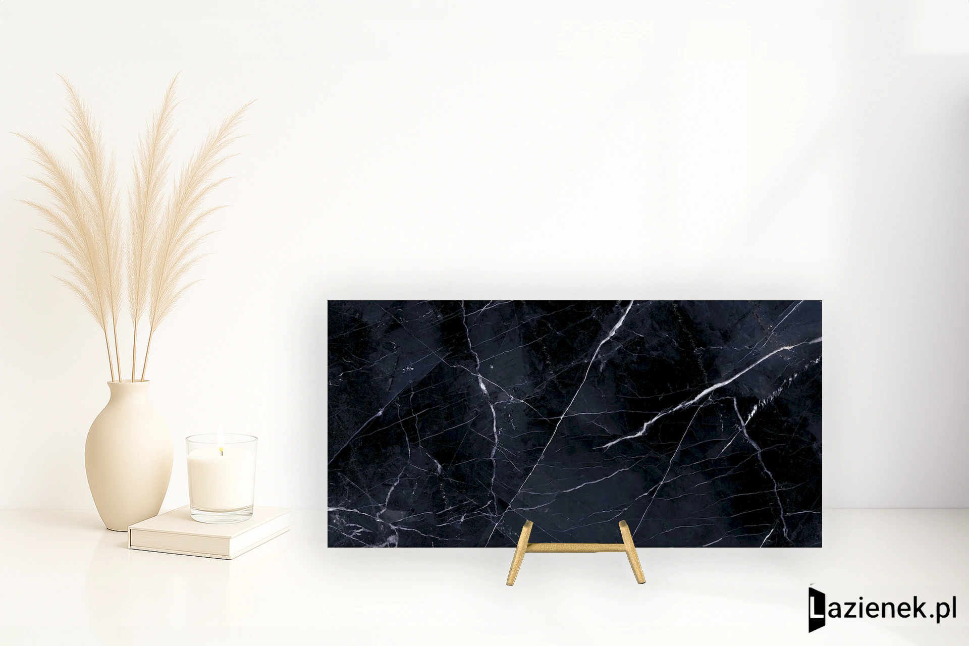Emil Tele Di Marmo Revolution Calacatta Black naturalna 60x120 cm gr. 10 mm - płytka rektyfikowana / EHC2