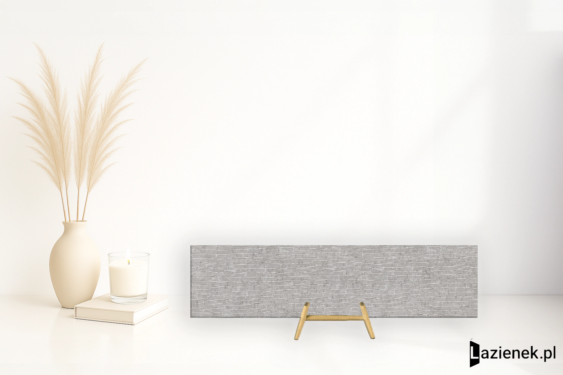 Ergon Stone Talk Grey walcowana naturalna 30x120 cm gr. 10 mm - płytka rektyfikowana / ED4T