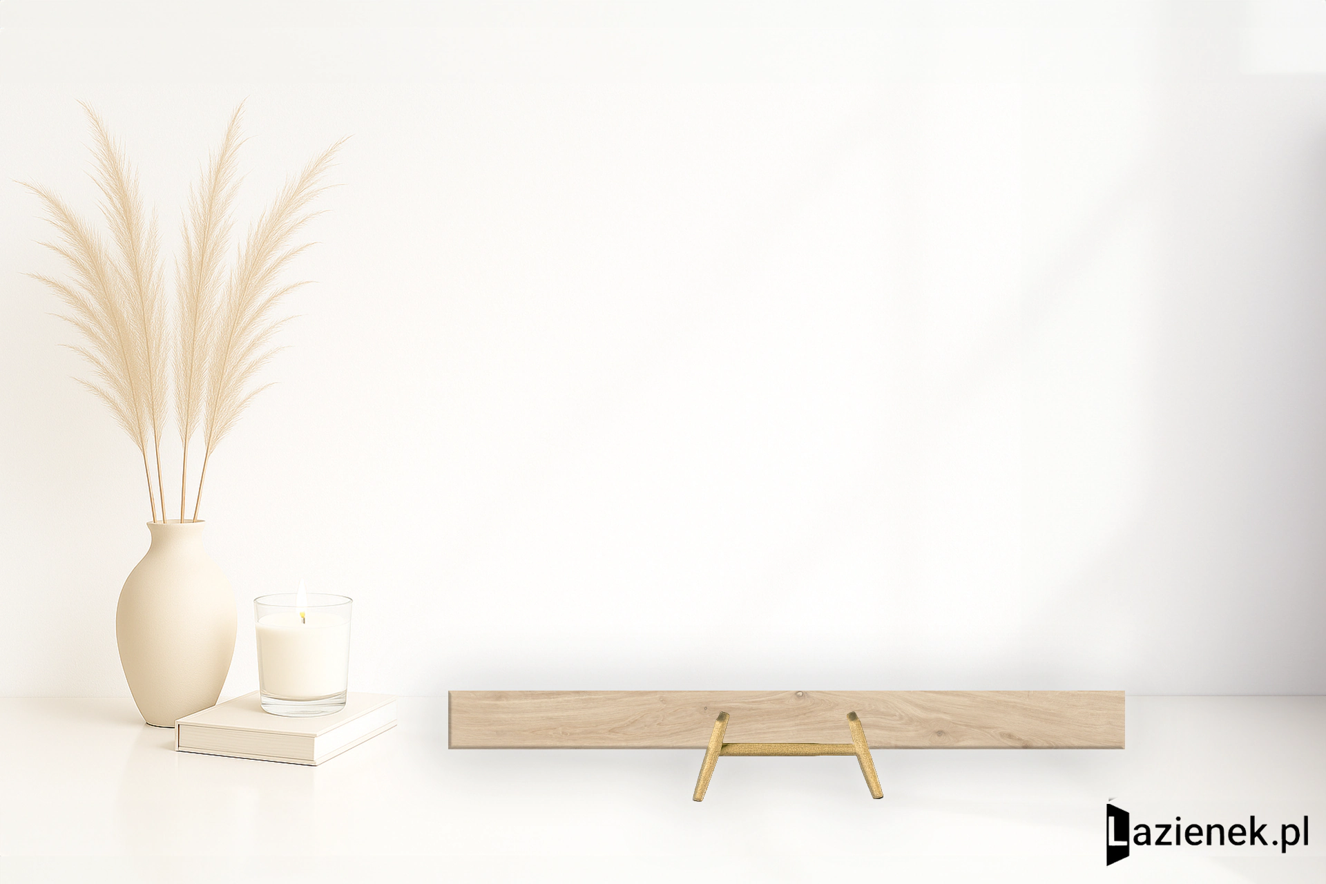 Ergon I Wood Rovere Pallido naturalna 24x278 cm gr. 7 mm - płytka rektyfikowana / EMN9