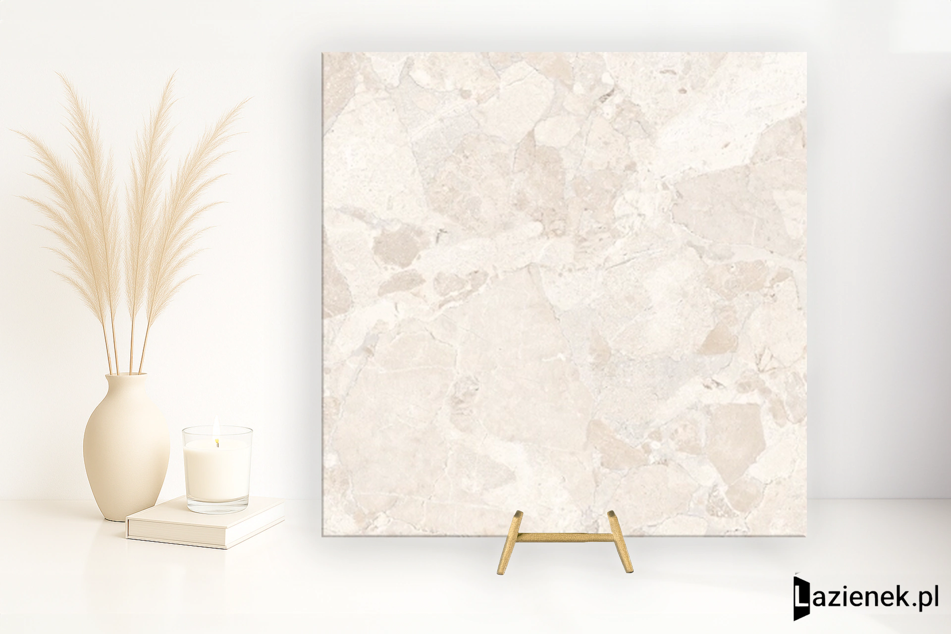 Ergon Matera Stone White Sassi jedwab R10 100x100 cm gr. 9 mm - płytka rektyfikowana / EN8M