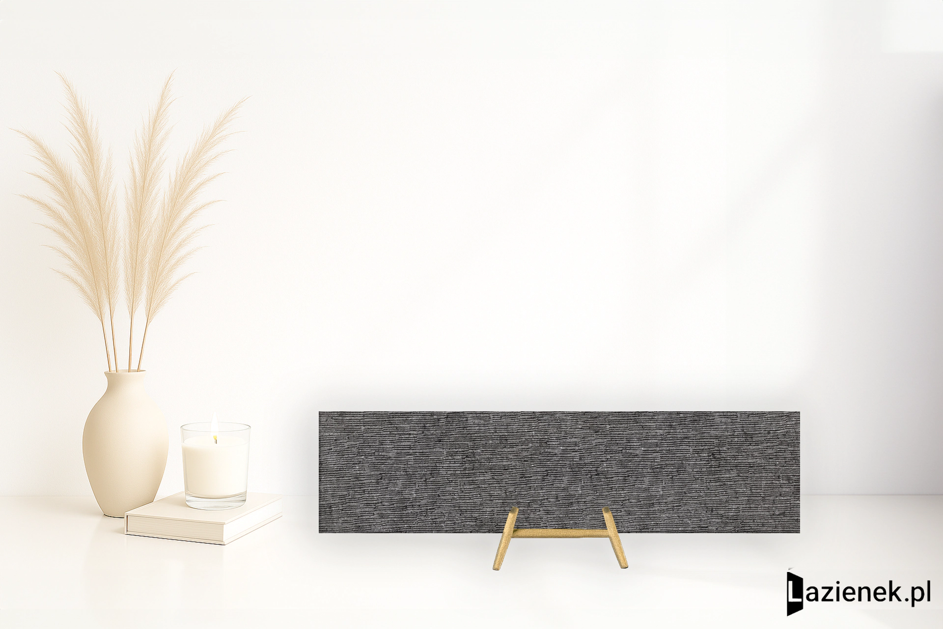 Ergon Stone Talk Dark walcowana naturalna 30x120 cm gr. 10 mm - płytka rektyfikowana / ED4U