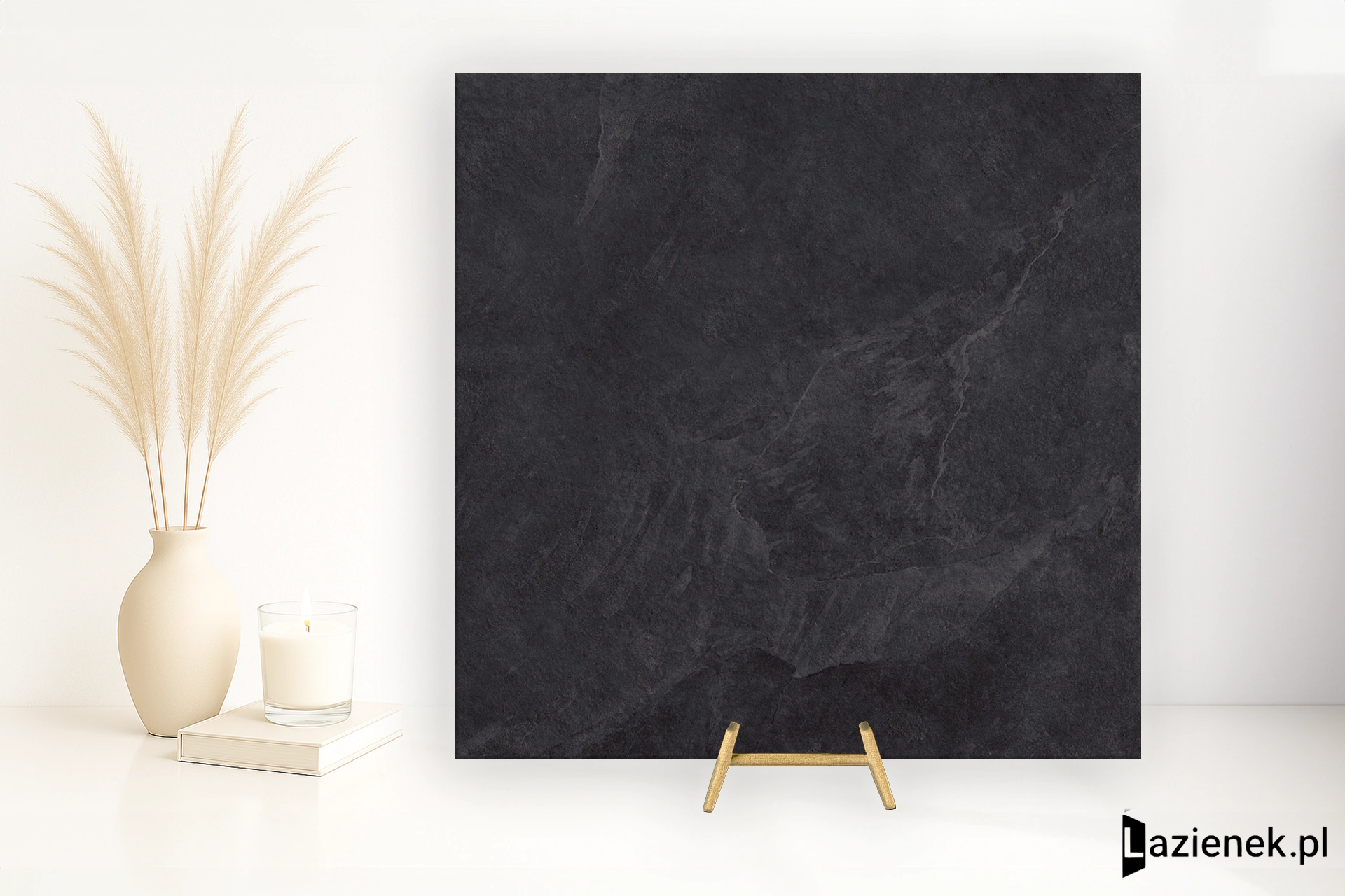 Ergon Cornerstone Slate Black naturalna 90x90 cm gr. 10 mm - płytka rektyfikowana / E44D