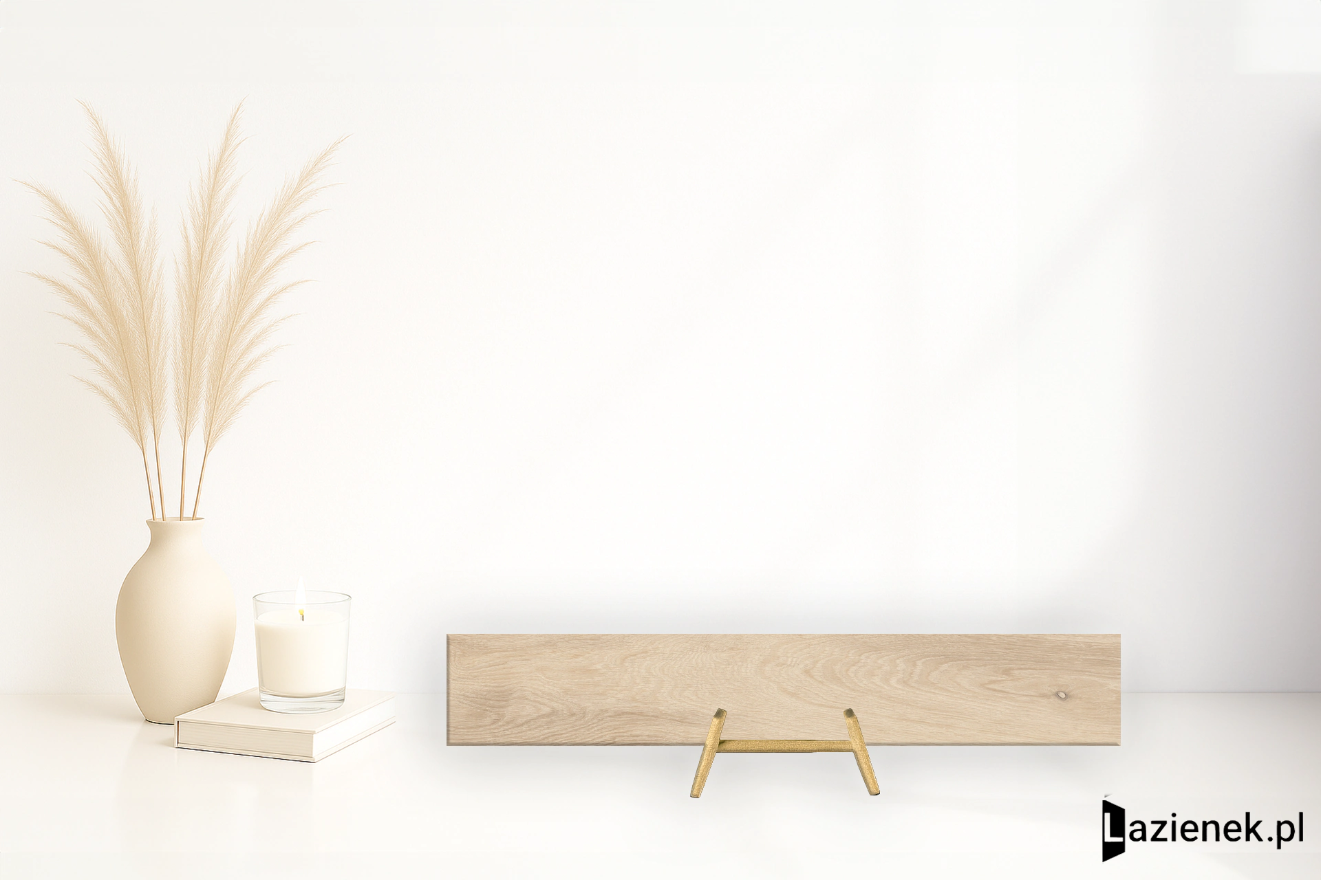 Ergon I Wood Rovere Pallido naturalna 20x120 cm gr. 9 mm - płytka rektyfikowana / EMP0