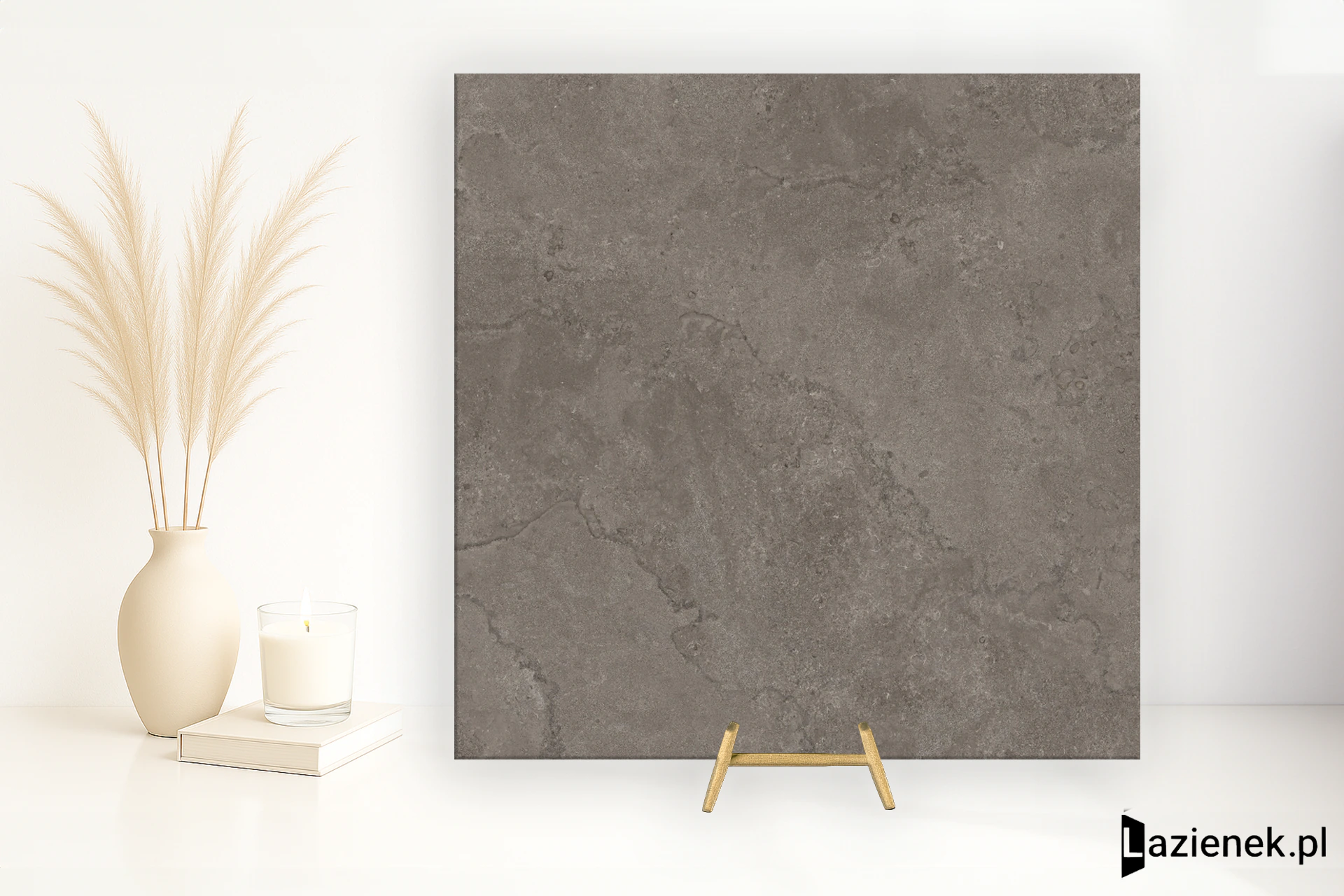 Ergon Portland Stone Anthracite Cross Cut naturalna 120x120 cm gr. 9 mm - płytka rektyfikowana / EMHV