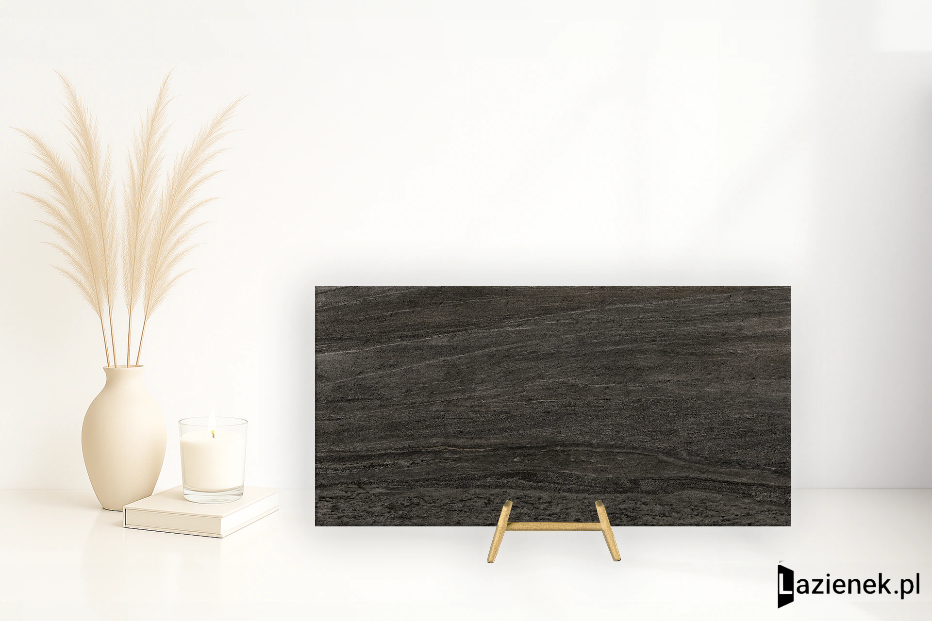 Ergon Stone Project Falda Black strukturalna 60x120 cm gr. 10 mm - płytka rektyfikowana / E6L8
