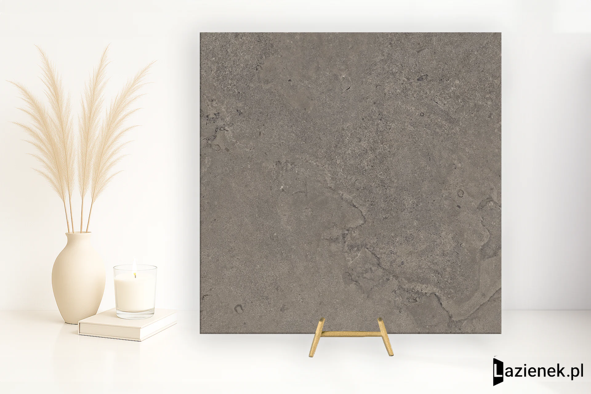 Ergon Portland Stone Anthracite Cross Cut naturalna 60x60 cm gr. 9 mm - płytka rektyfikowana / EMHP