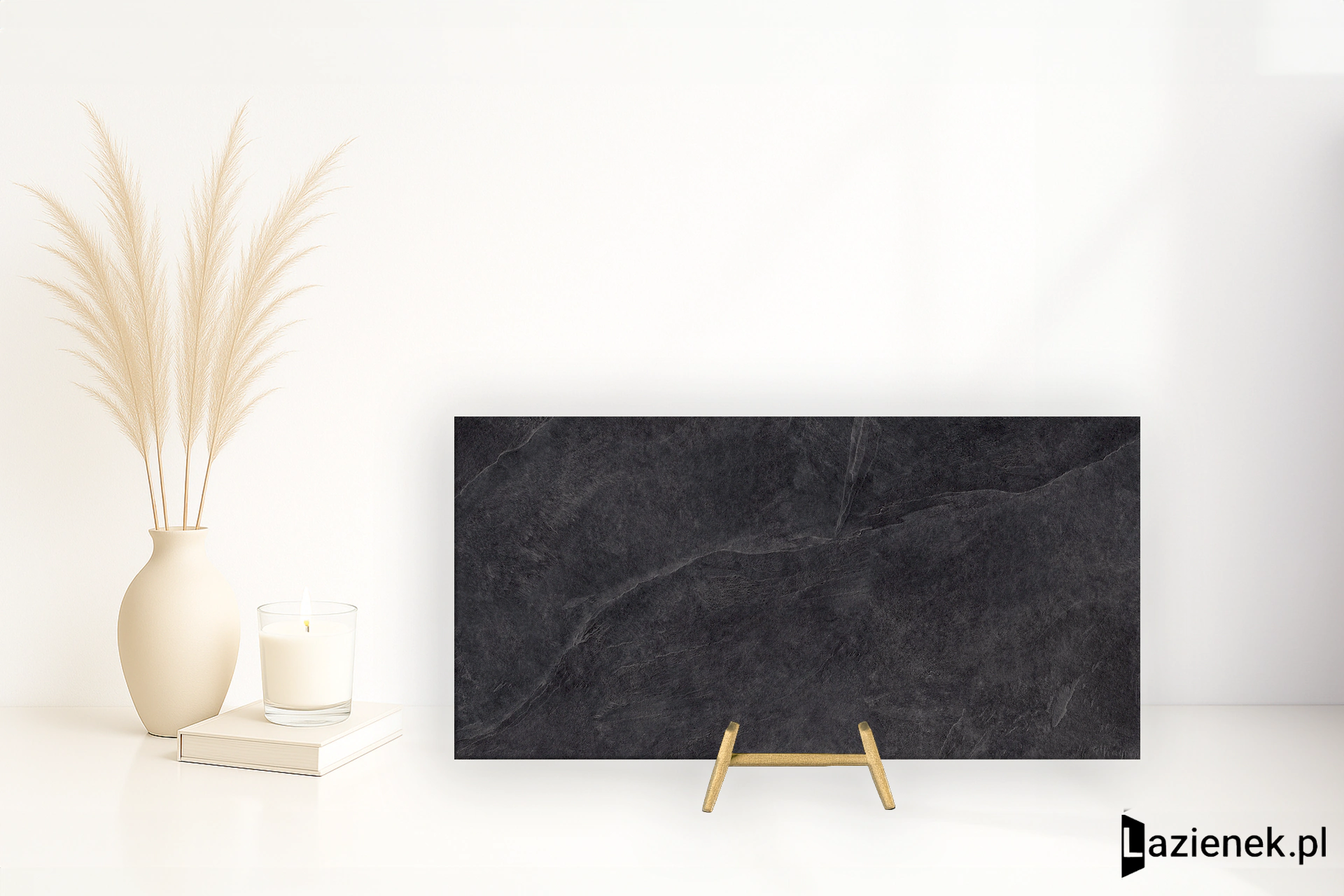 Ergon Cornerstone Slate Black naturalna 30x60 cm gr. 10 mm - płytka rektyfikowana / E2Q6