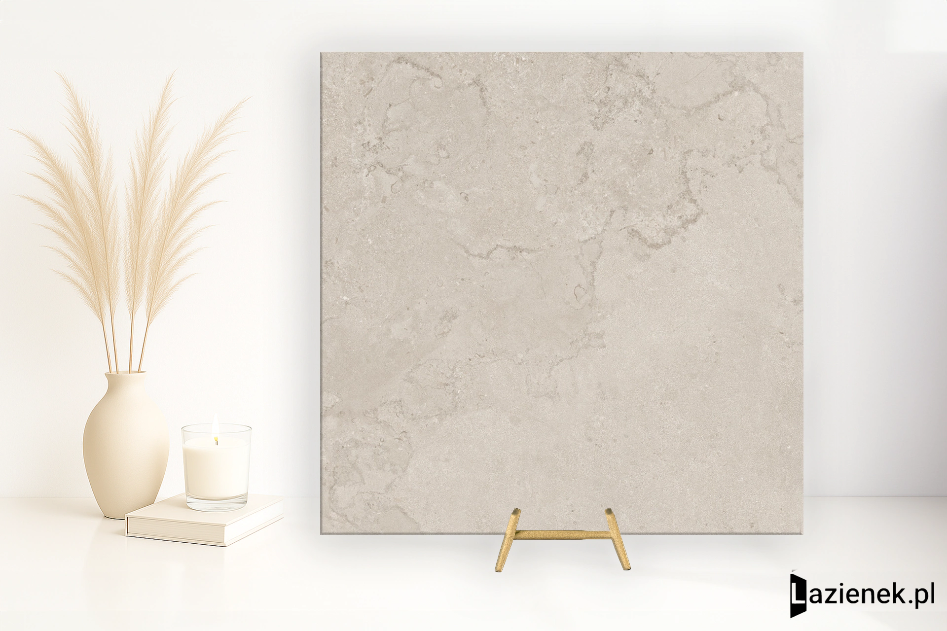 Ergon Portland Stone Ash Cross Cut naturalna 60x60 cm gr. 9 mm - płytka rektyfikowana / EMHM