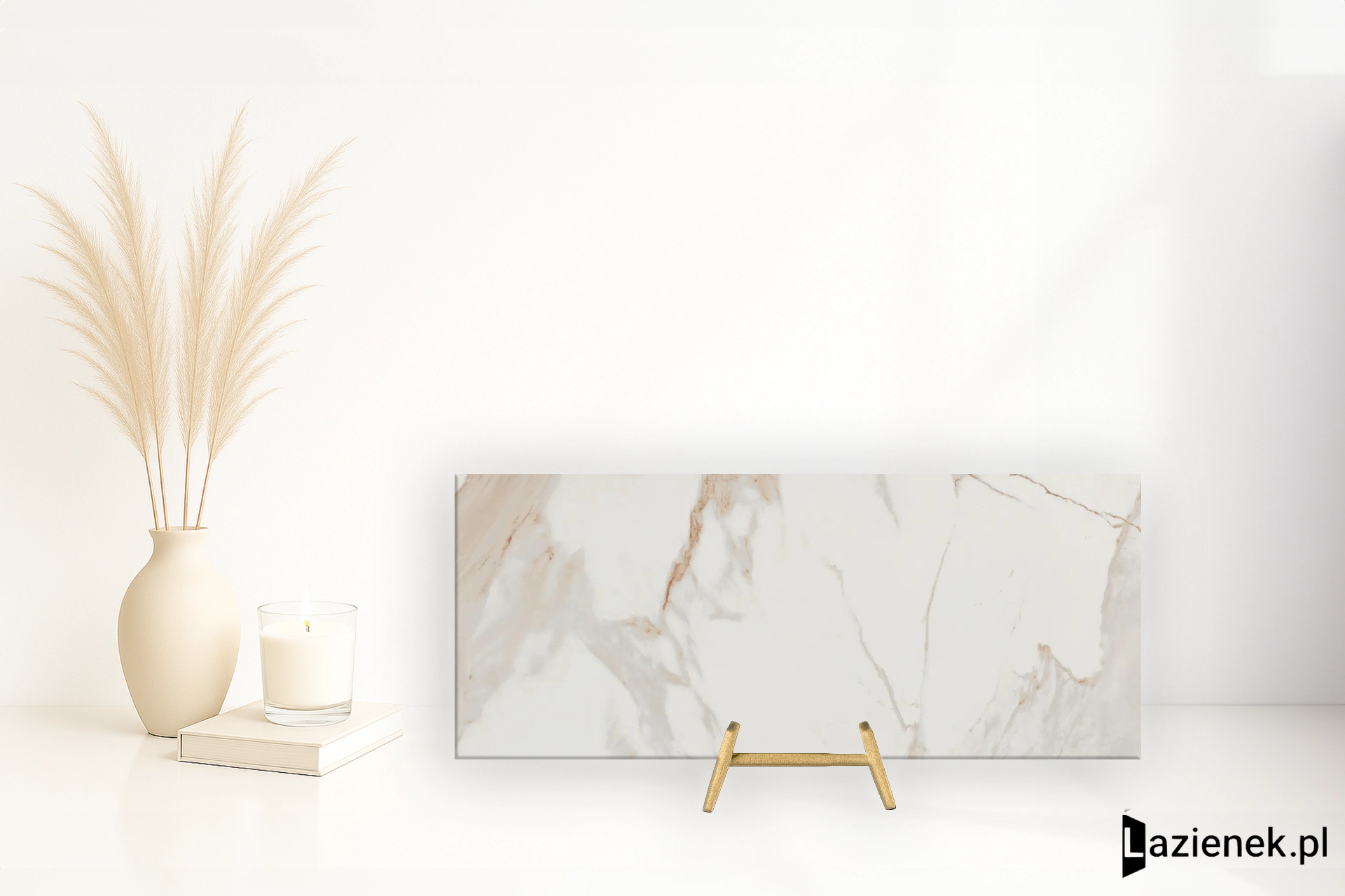 Fap Roma Gold Calacatta Oro wysoki połysk 50x120 cm gr. 9 mm - płytka rektyfikowana / fQCR