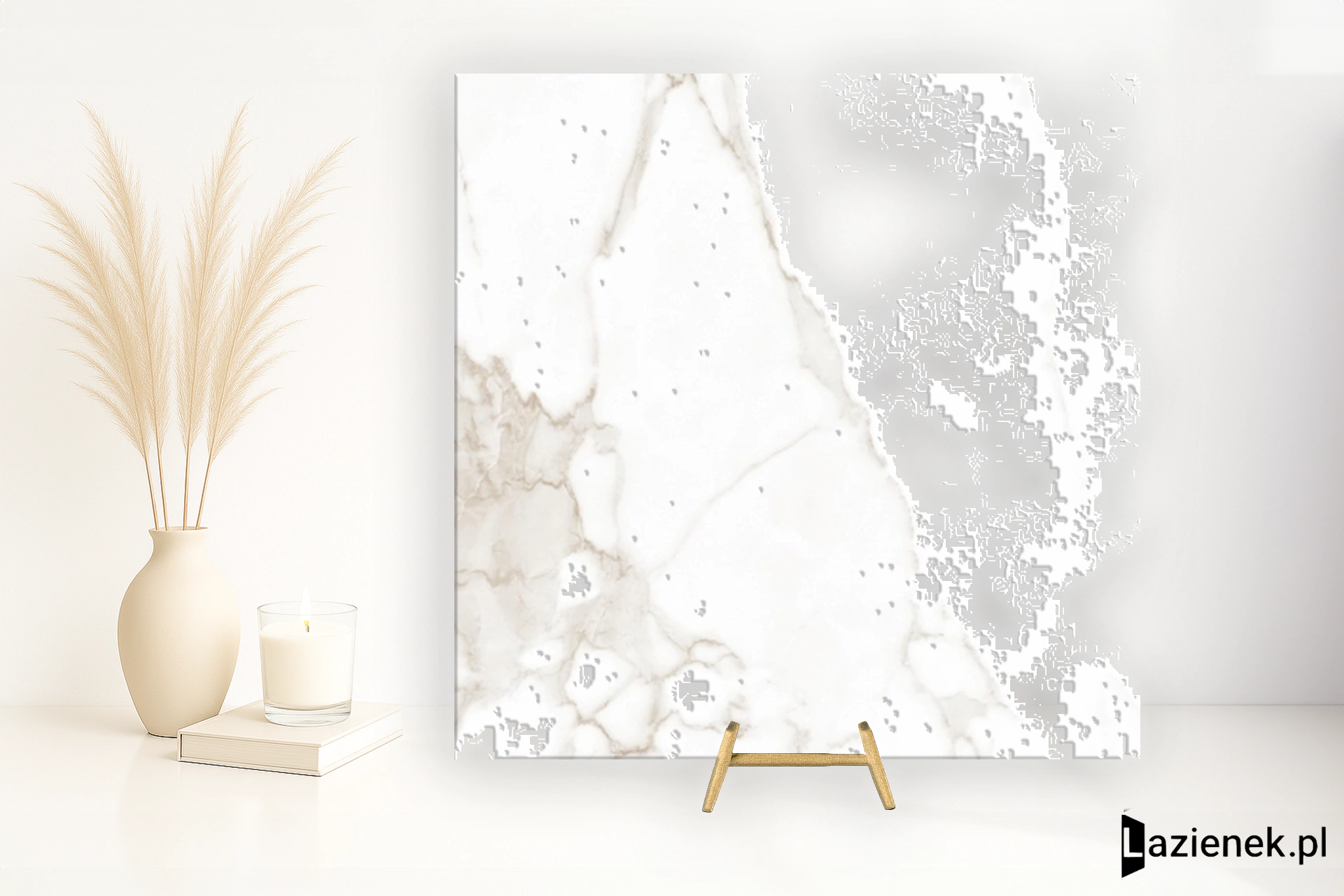 Fap Roma Calacatta matowa R9 80x80 cm gr. 9 mm - płytka rektyfikowana / fPVP