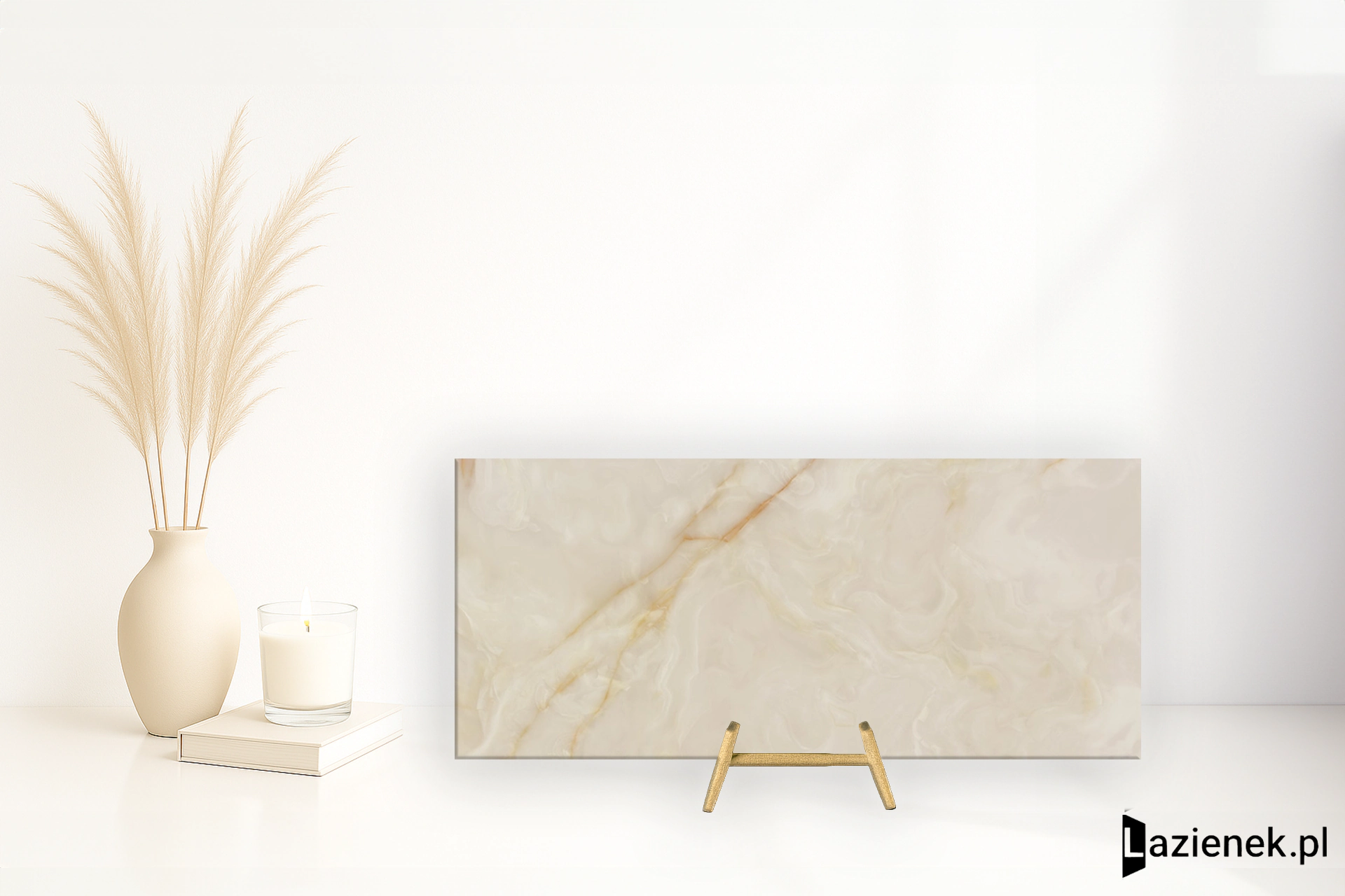 Fap Maxxi Gemme Beige wysoki połysk 120x278 cm gr. 6 mm - płytka rektyfikowana / fRX1