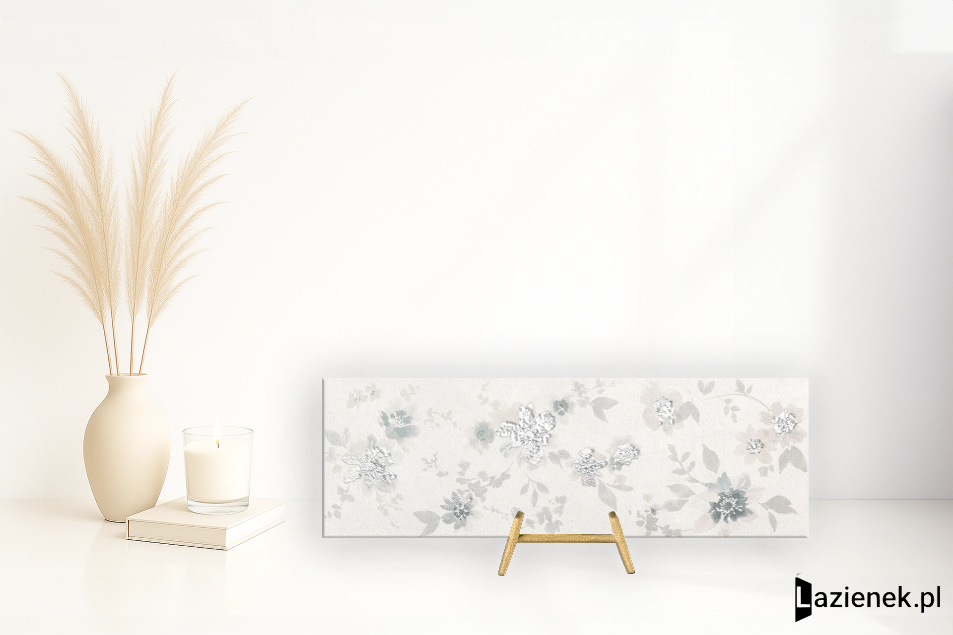 Fap Deco&More Flower White matowa 25x75 cm gr. 9 mm - płytka nierektyfikowana / fRGH