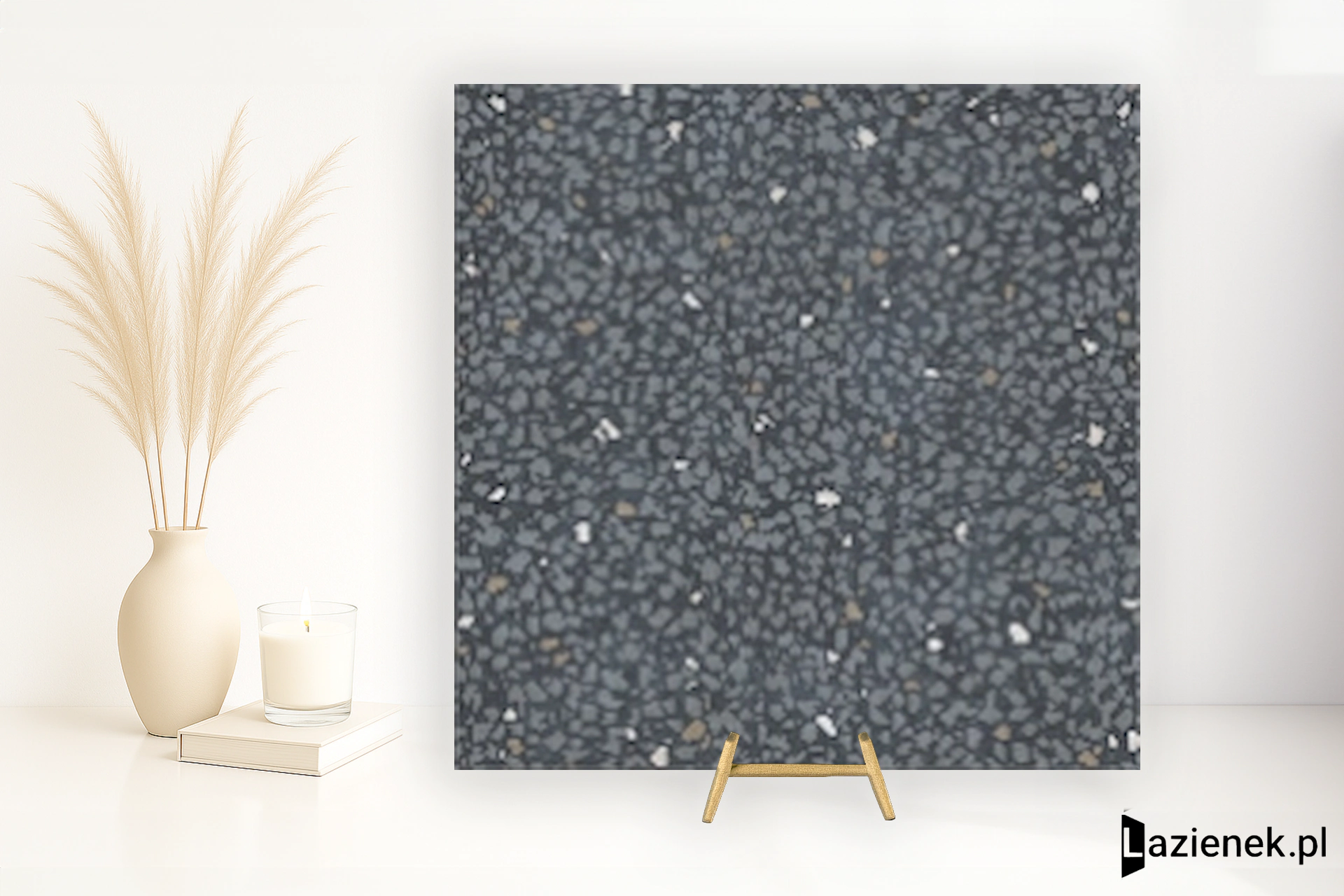 Fioranese Cementine Retrò Nero matowa 20x20 cm - płytka rektyfikowana/ CMR20G7