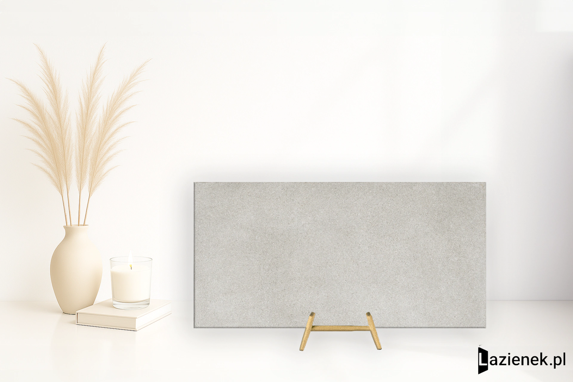 Fioranese The Blend Concrete Silver półpolerowana 60.4x120.8 cm - płytka rektyfikowana/ GC623LR