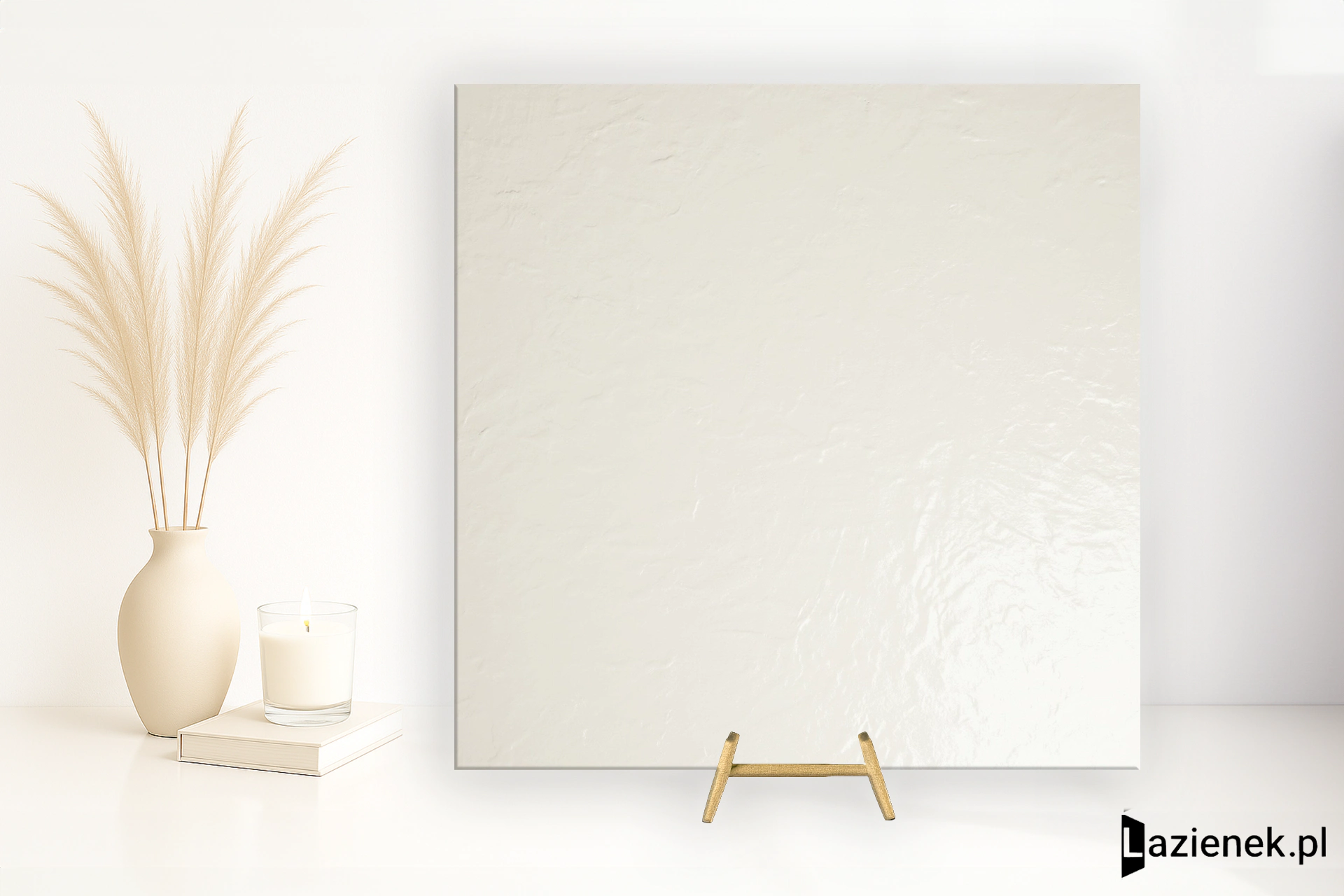 Fioranese Ogi Bianco Maiolica błyszcząca 90.6x90.6 cm - płytka rektyfikowana/ OGI900R